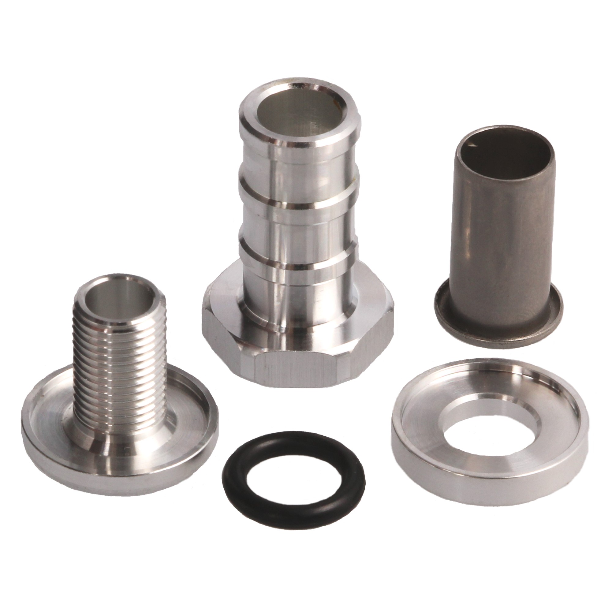 QSP selbstverschließender Fitting 13mm Aluminum