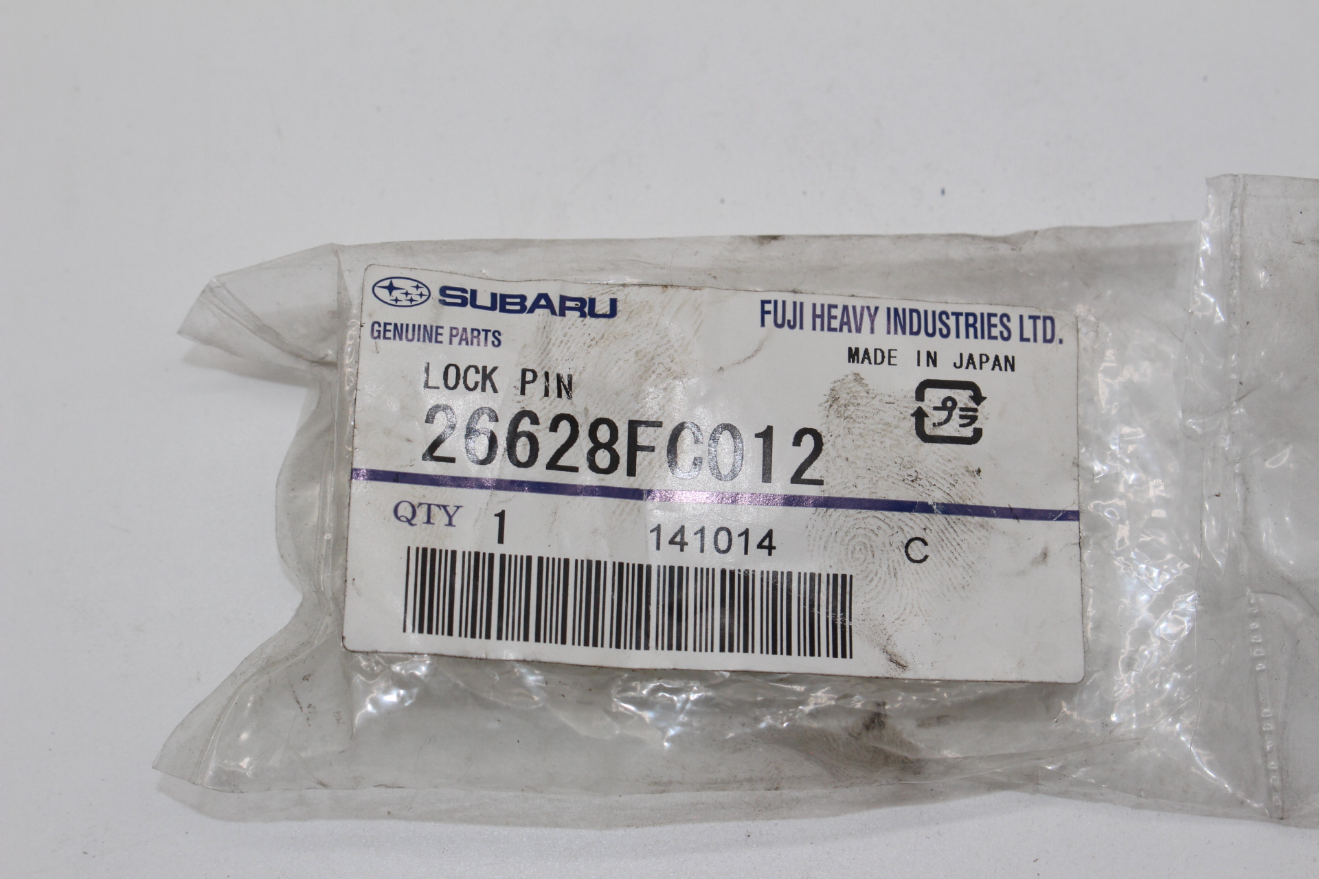 Bremssattelführung, hinten 26628FC012 für Subaru Impreza 1992-2008, Forester 2003-2008, Legacy 2004-2009