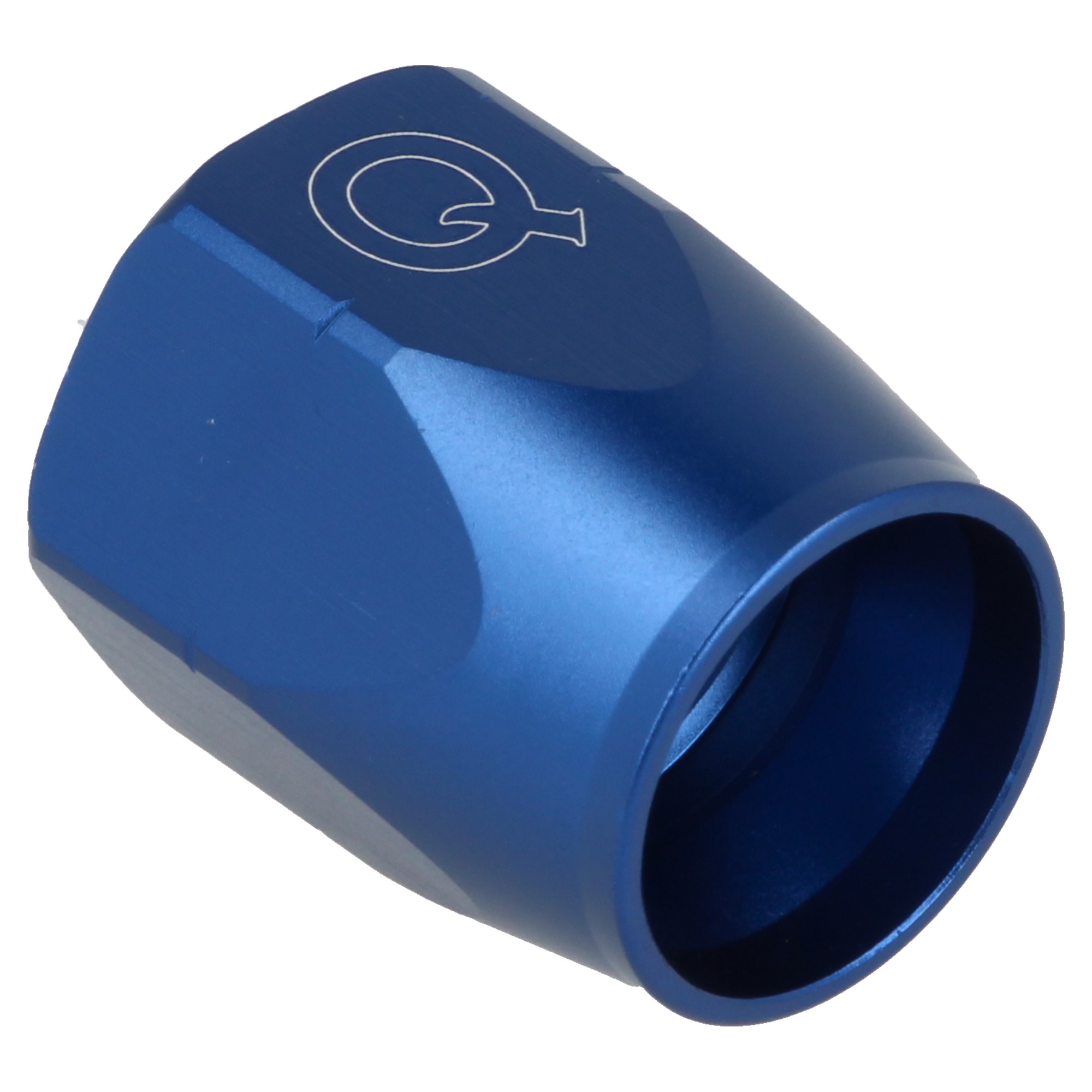 QSP Fitting Kopfteil AN6 Dash 6 blau