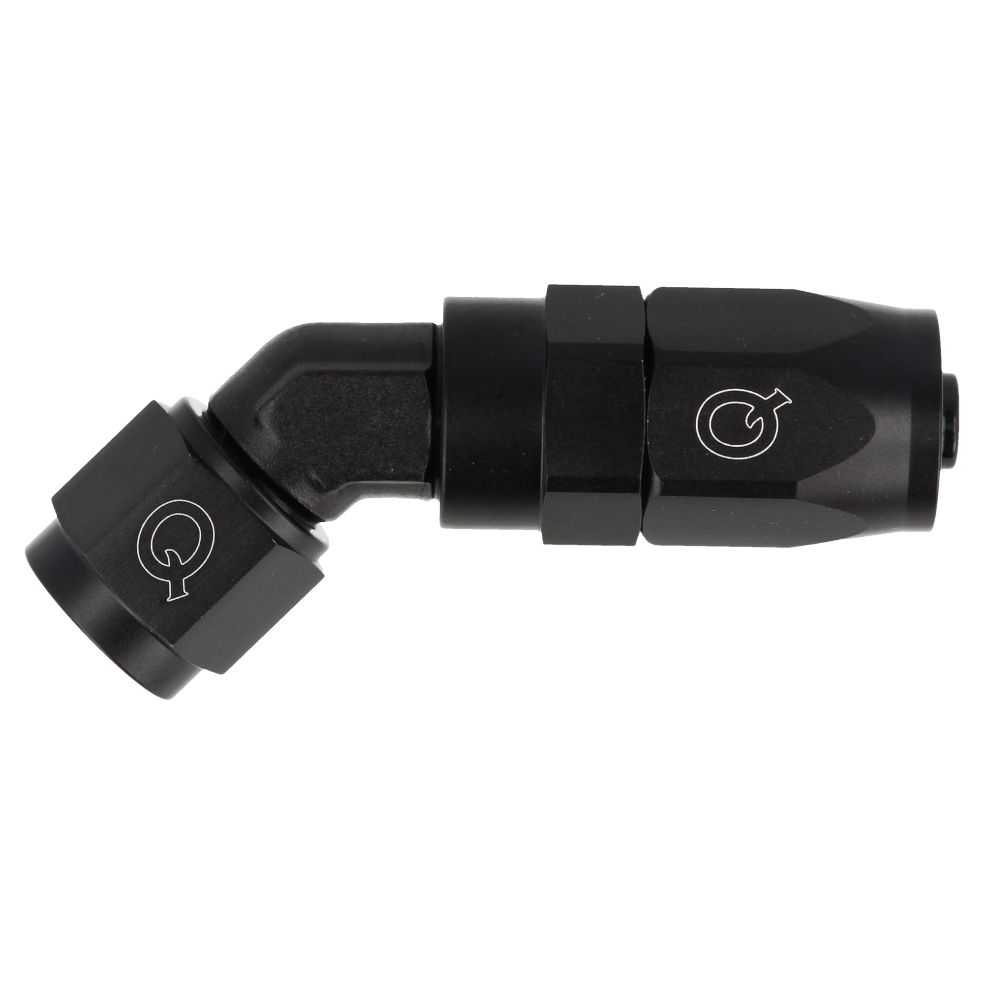 QSP Fitting Leichtbau gerade 45° geschmiedet AN10 Dash 10