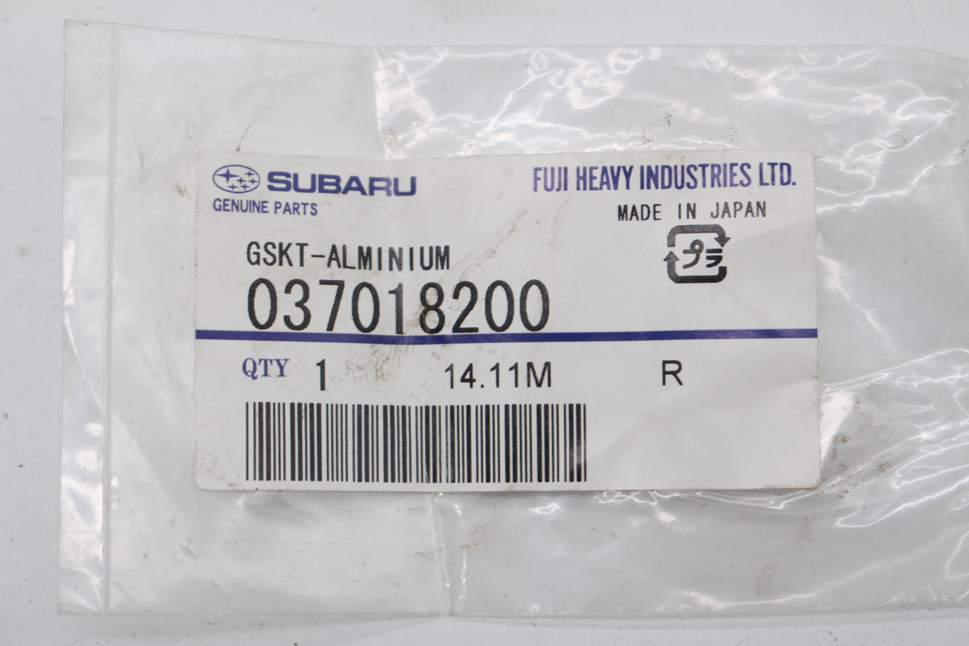 Dichtung, Öldrucksensor-Adapter 037018200 für Subaru EJ Motoren