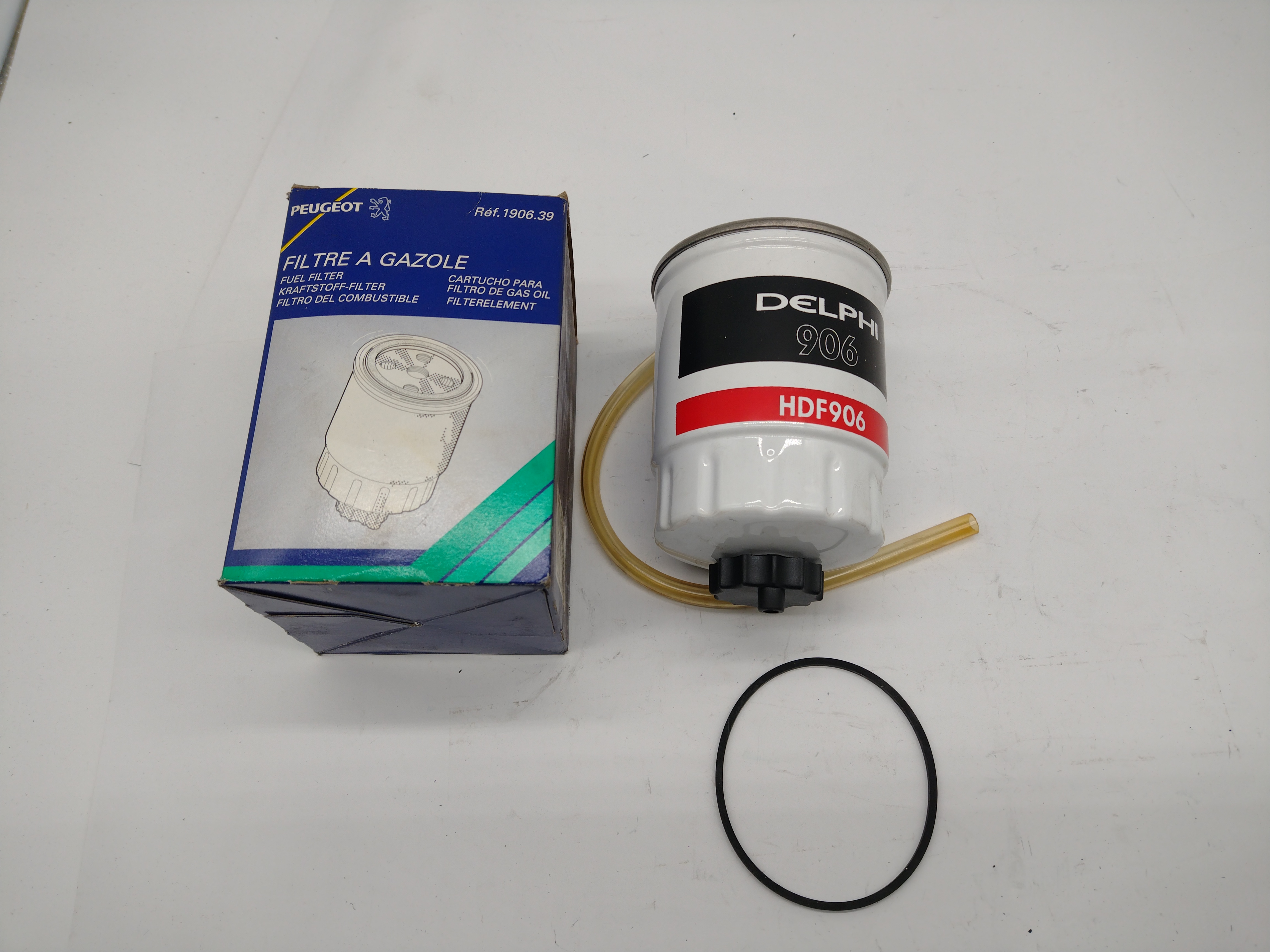 Peugeot Kraftstofffilter 190639 Delphi 906 HDF906 NEU NOS NEW Peugeot Kraftstofffilter 190639 Delphi 906 HDF906 NEU NOS NEW