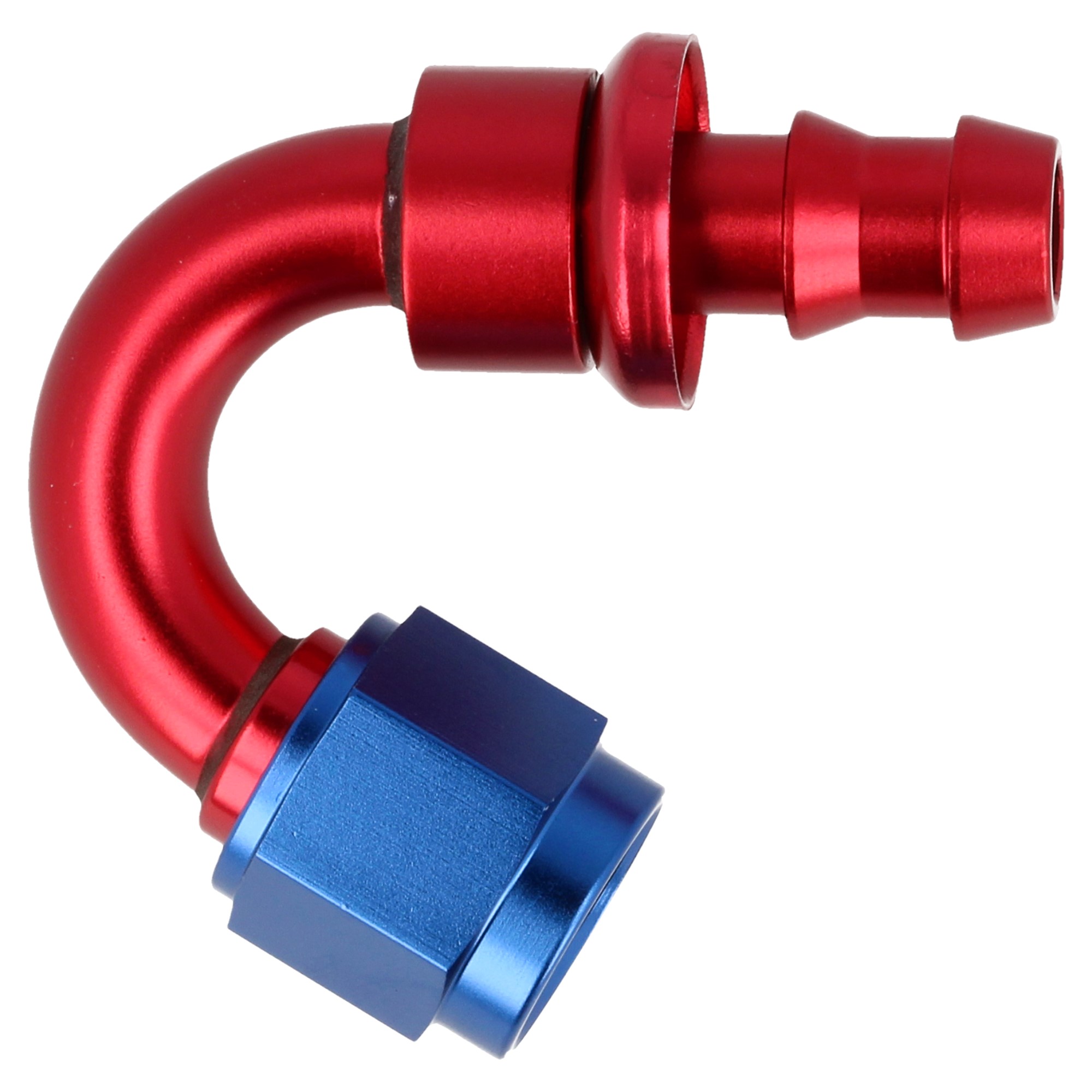 QSP Fitting push-on 150° AN4 Dash 4