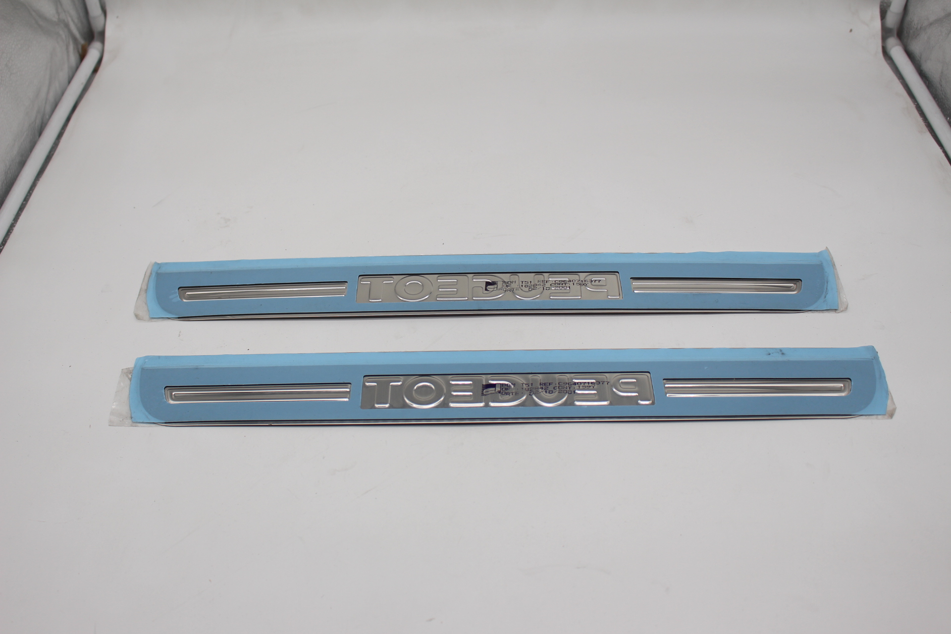 Peugeot 307 5 Türe Edelstahl Einstiegsleisten 962376 NEU NOS NEW OEM 
