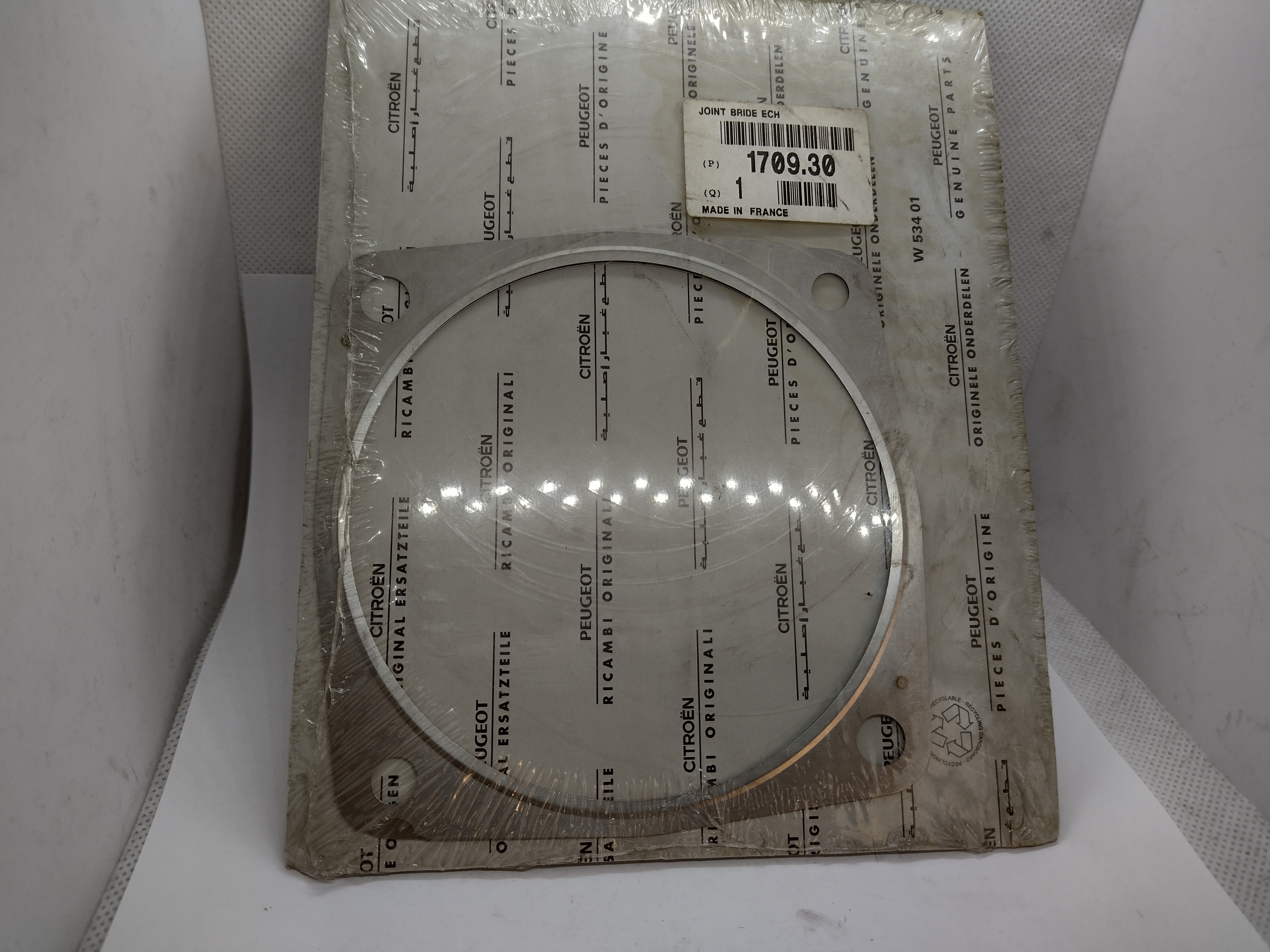 Peugeot / Citroen Flanschdichtung für Turbo / Vorkat 170930 NEU NOS NEW OEM Peugeot / Citroen Flanschdichtung für Turbo / Vorkat 170930 NEU NOS NEW OEM