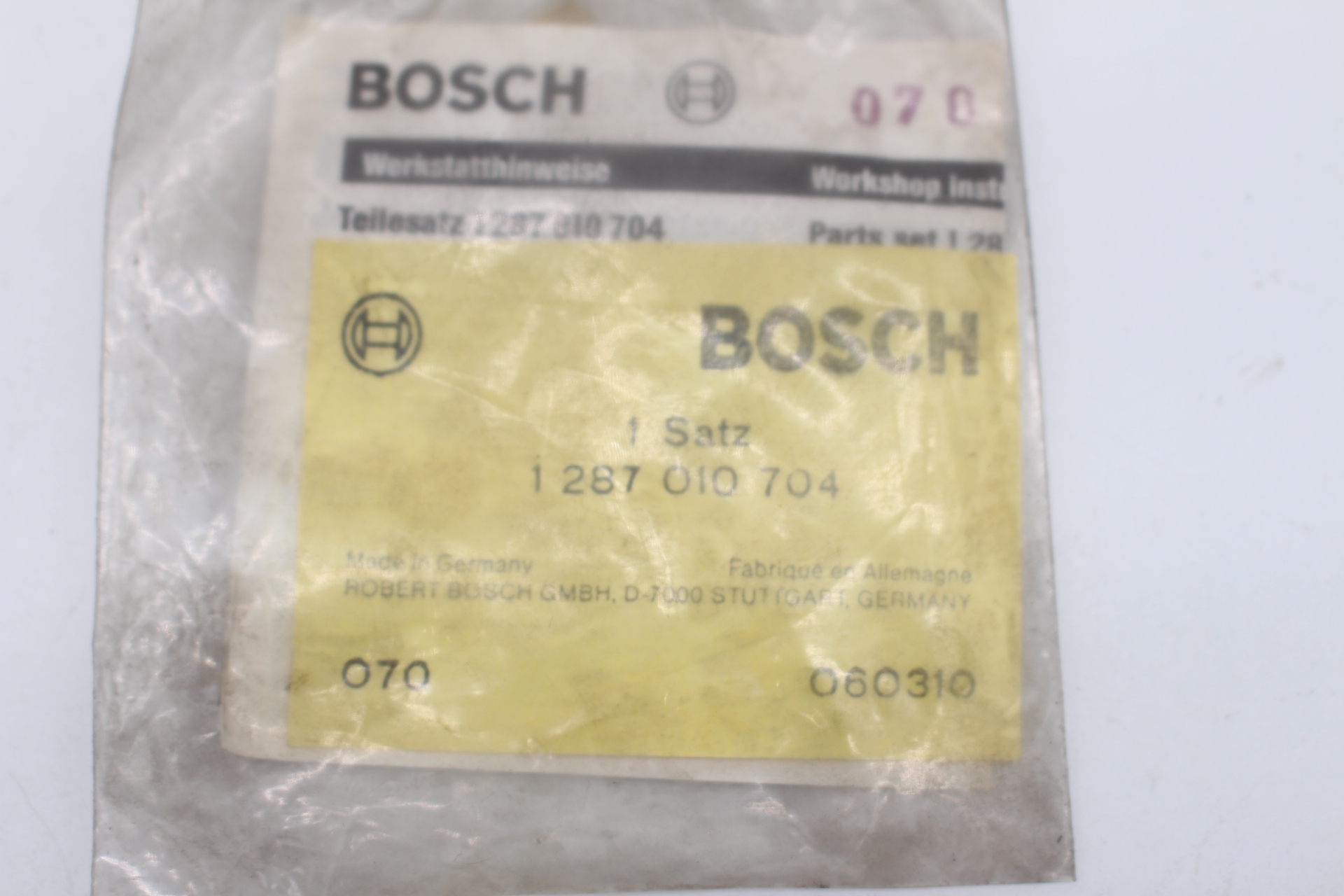 BOSCH 1287010704 Dichtungssatz Einspritzdüse 198126 NEU NOS NEW OEM