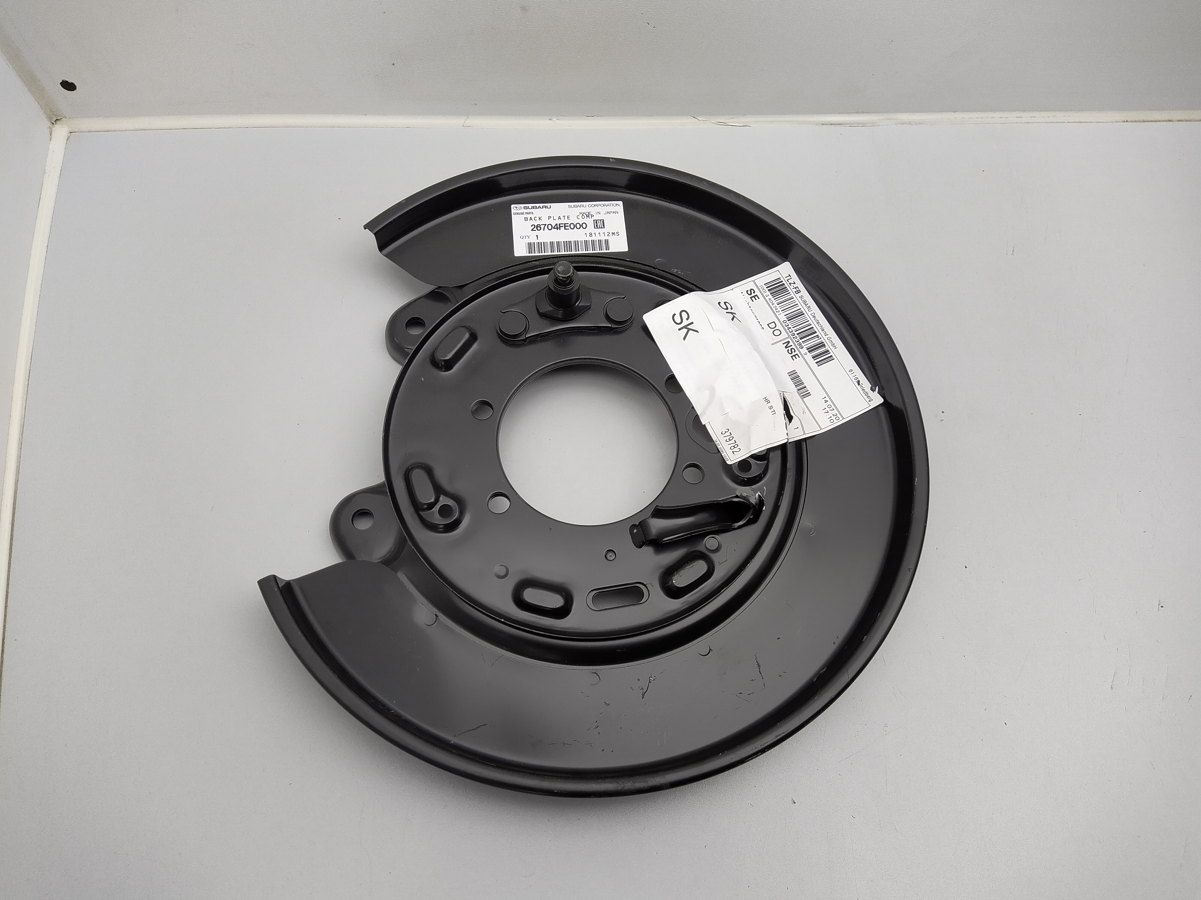 Ankerblech hinten rechts für Subaru Impreza WRX STI GD GG Newage Ankerblech hinten rechts für Subaru Impreza WRX STI GD GG Newage