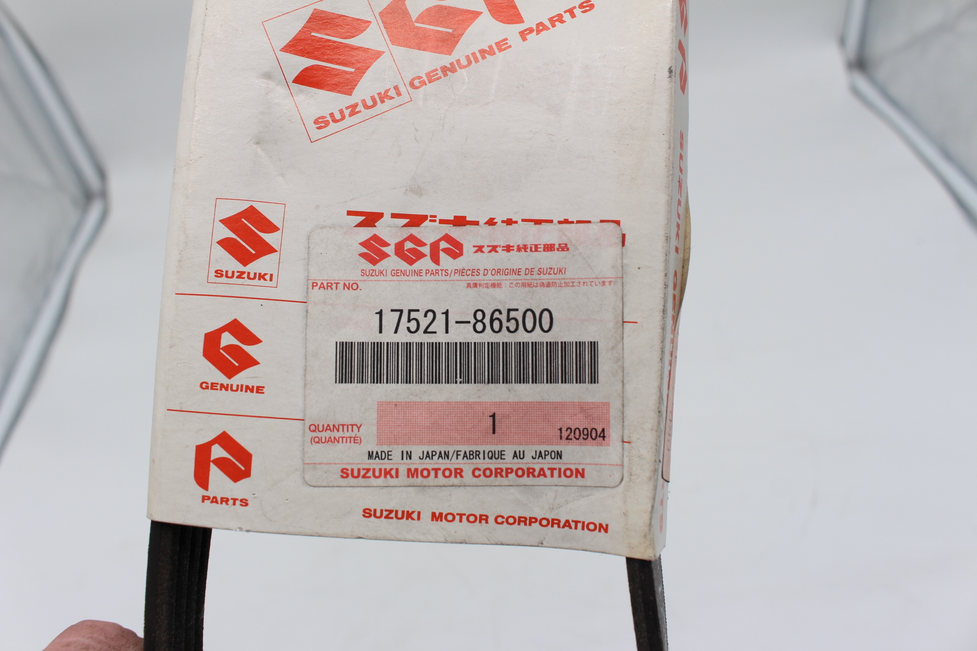 Suzuki Keilrippenriemen 4PK812 17521-86500 *NEU*