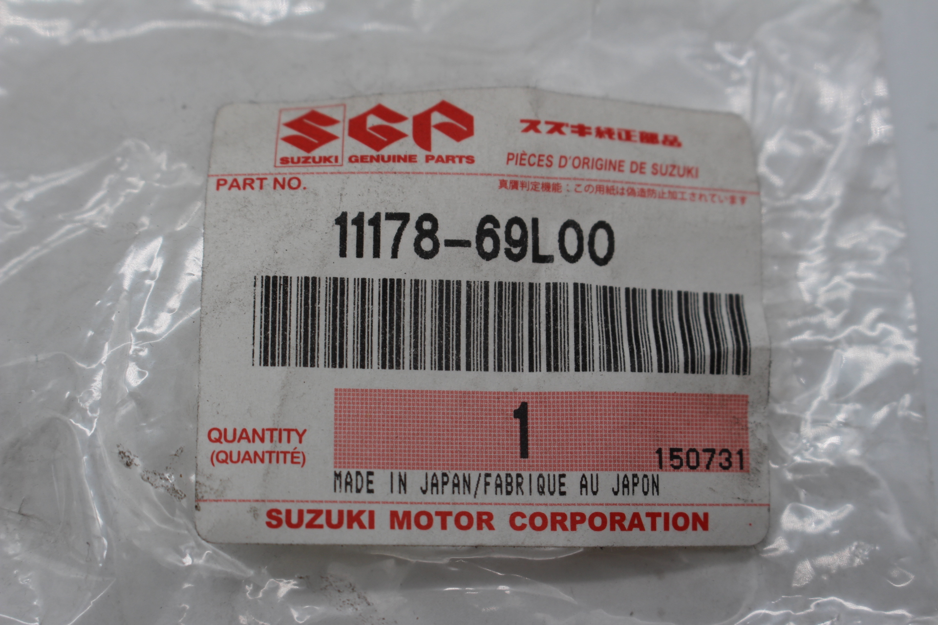 Schraube Ventildeckel 11178-69L00 für Suzuki NEU