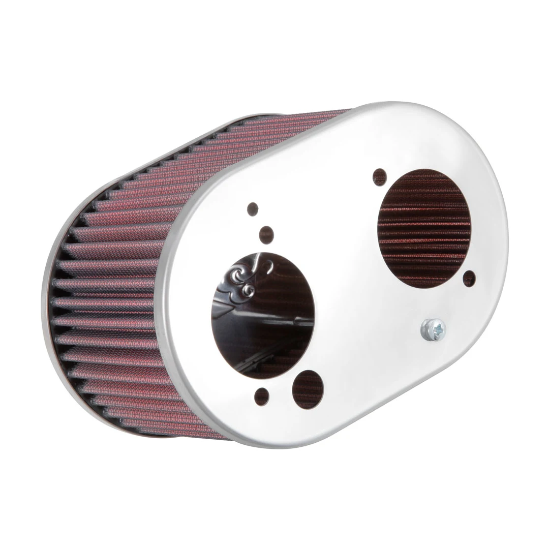 K&N 56-9107 HIGH-FLOW Vergaser Sportluftfilter 51mm 2 Zoll Anschluss 102mm hoch
