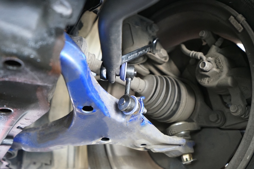Hardrace verstärkt Koppelstange vorne für Honda Civic 7. EM2, ES1, EP1/2/3/4, EU