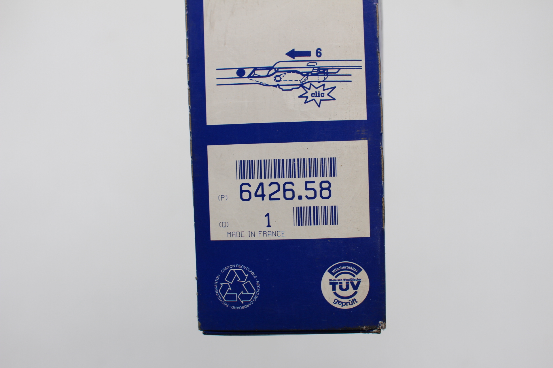 Peugeot 605 Wischerblatt vorne 550mm 642658 NEU NOS NEW OEM