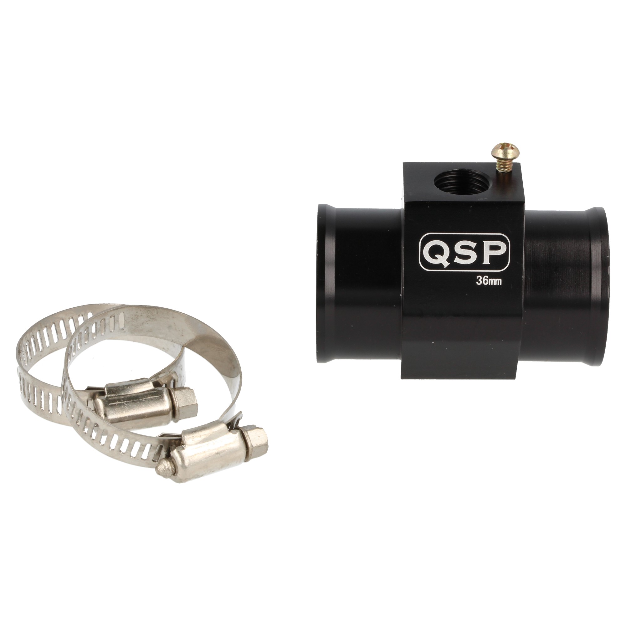 QSP T-Adapter für M14x1.5 sensor - 30mm - Schwarz