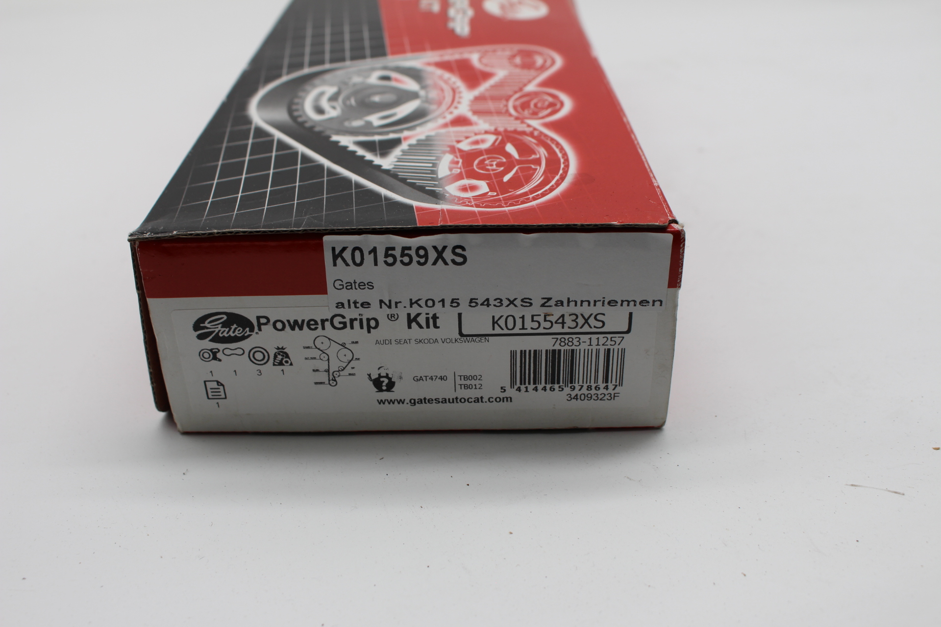 Zahnriemensatz GATES 5543XS für AUDI SEAT SKODA VW 1.9T TDI 90 110PS