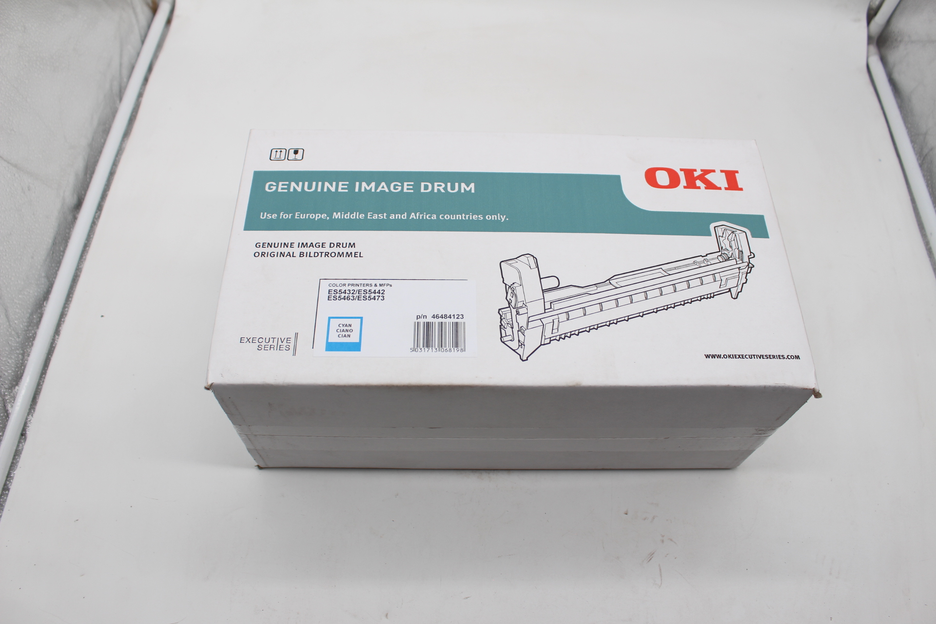 OKI 46484120 – Original Bildtrommel Cyan – 30.000 Seiten – für OKI ES5432DN / ES5442DN / ES5463DN MFP / ES5473MFP