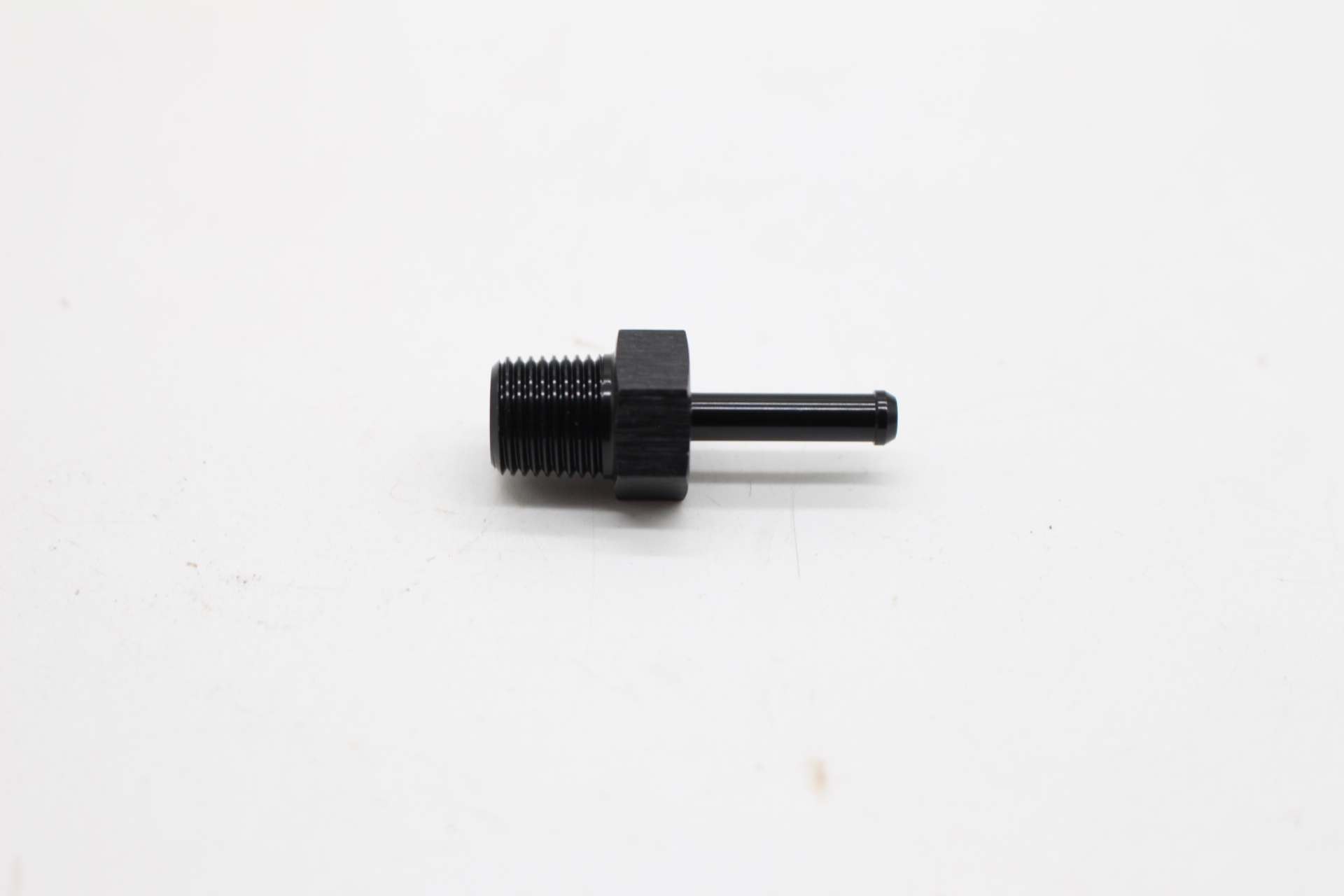 1/8" NPT auf 4 mm Schlauchanschluss – Schwarz