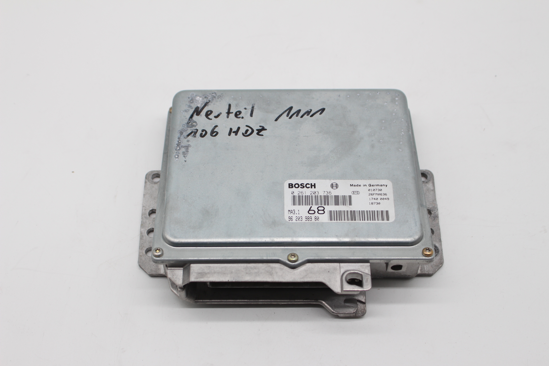 Peugeot 106 II 1.1 XN,XR Steuergerät ECU 1929FG Bosch 0261203736  NEU NOS NEW OEM