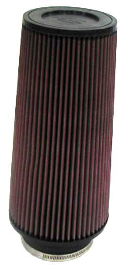 K&N RE-0860 Universal Sportluftfilter 102mm Anschluss 305mm hoch konisch rot