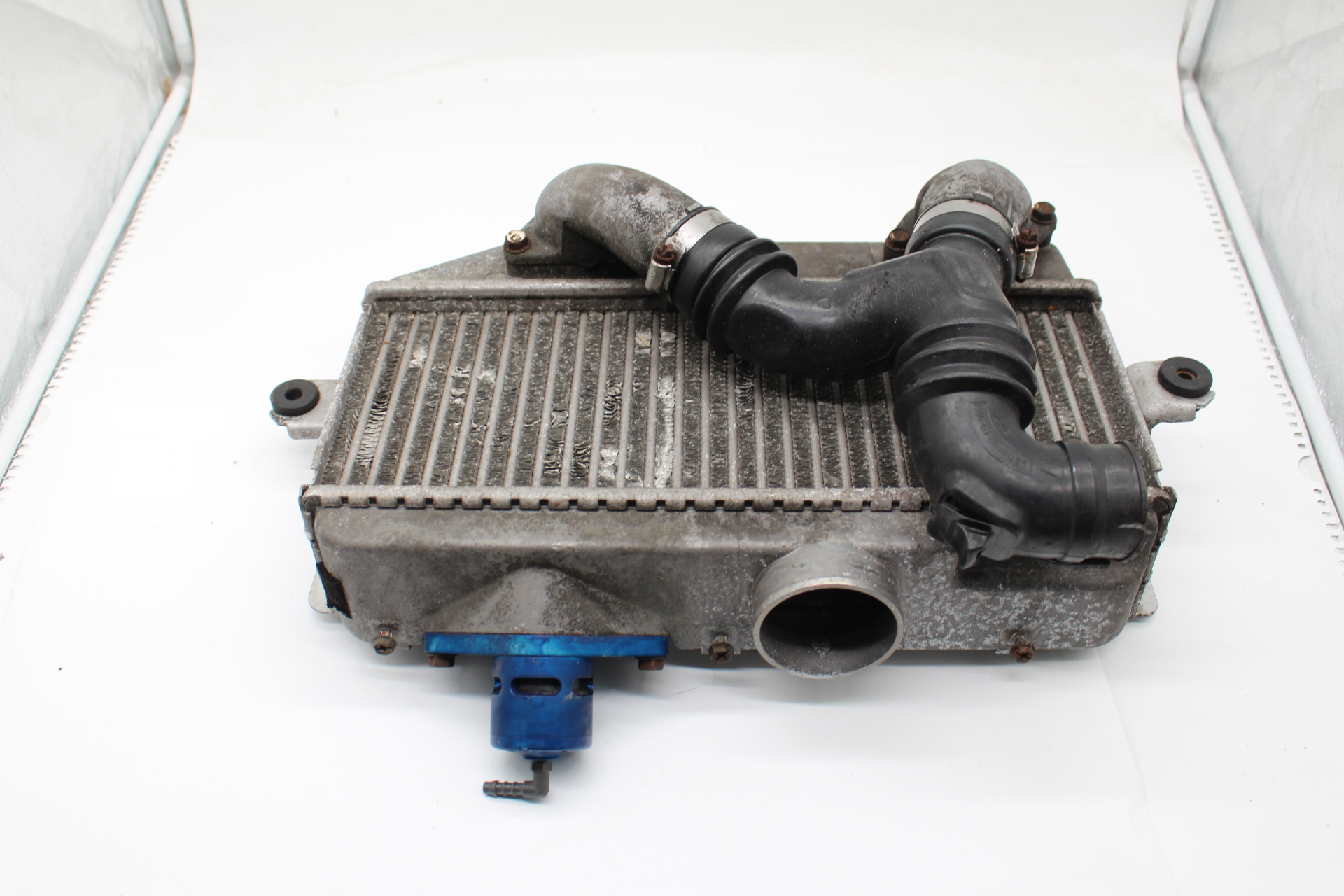 Ladeluftkühler mit offenen BOV & Y-Pipe für Subaru Impreza GD GG 01-04 