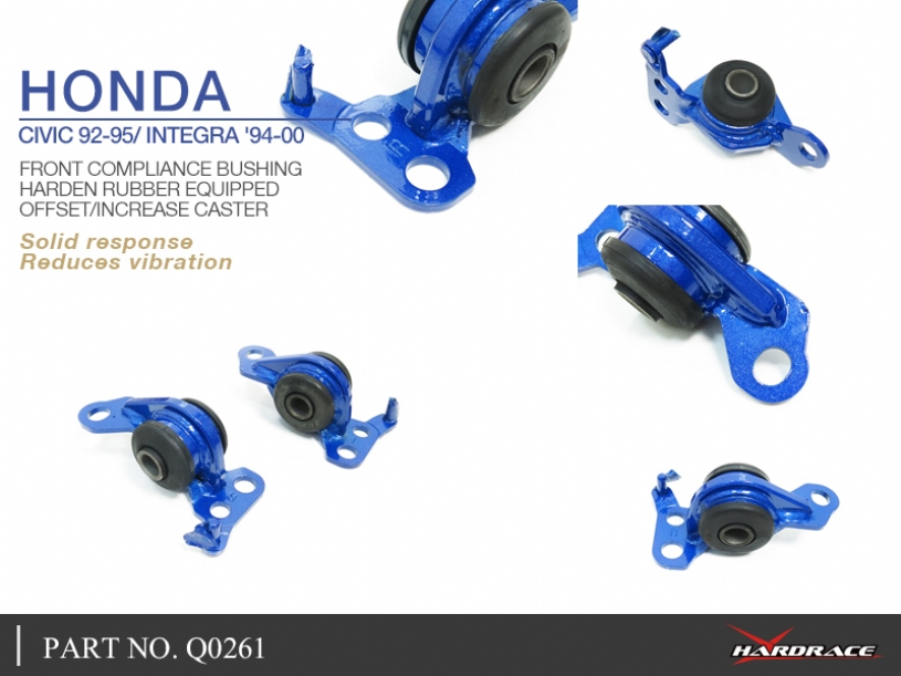 Hardrace Compliance Buchse vorne für Honda Civic 5. EG, EH, EJ1/2, Integra DC2
