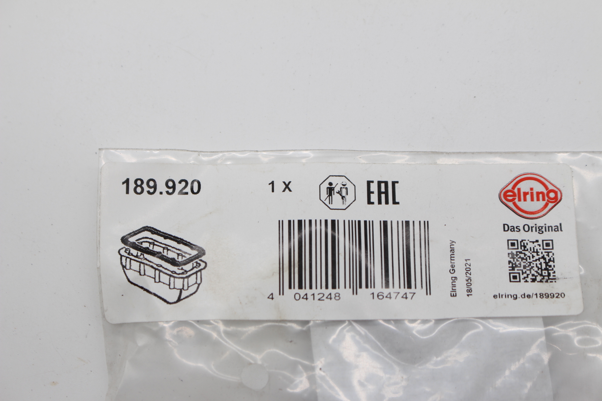 ELRING 189.920 – Dichtung, Ölpumpe für SUBARU EJ20 EJ22 EJ25 Impreza Legacy Forester