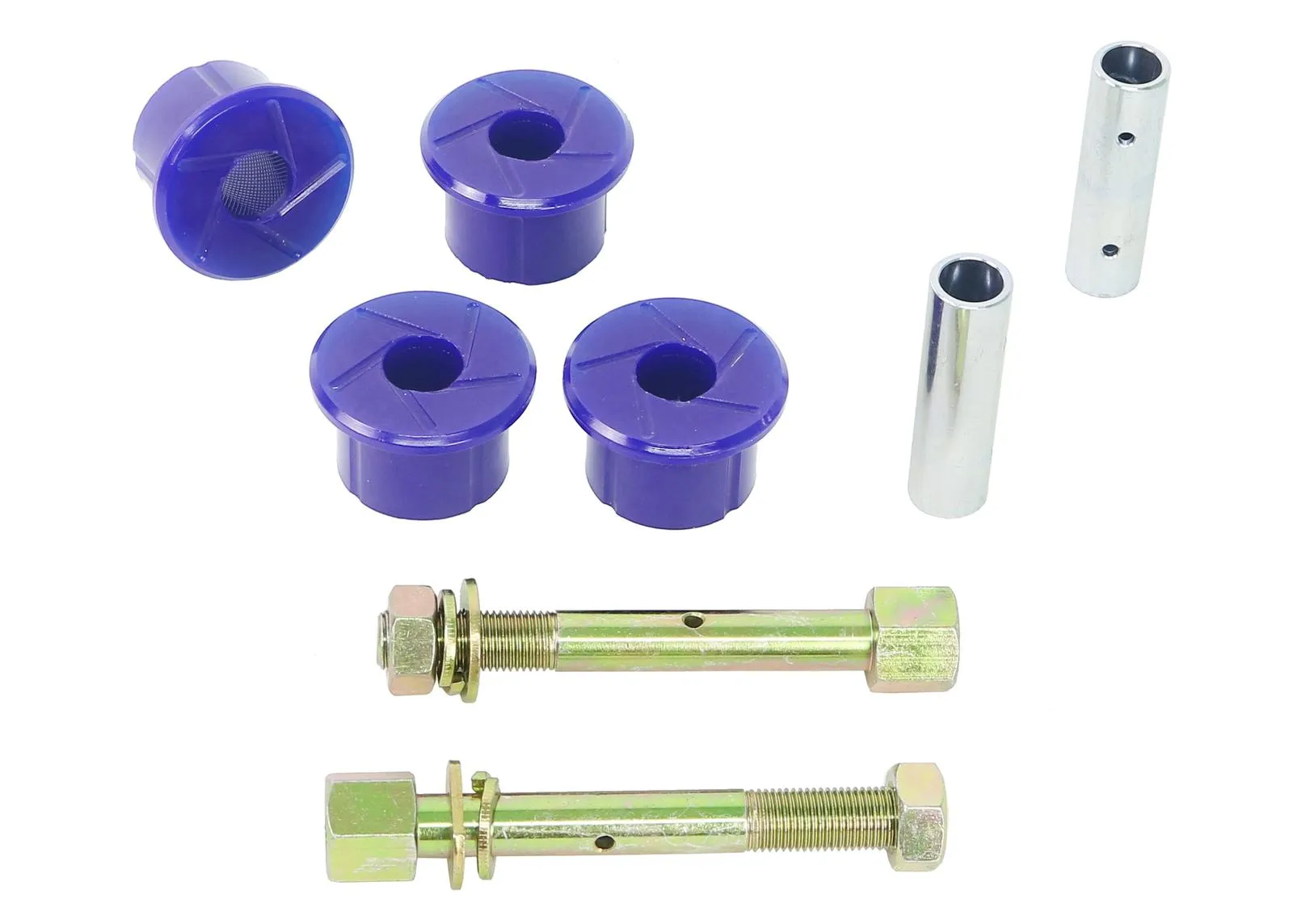 SuperPro nachschmierbar Bolzen Buchse Set Auge vorne für Holden Colorado RC / Rodeo RA / Isuzu D-Max TFS/TFR u.a.