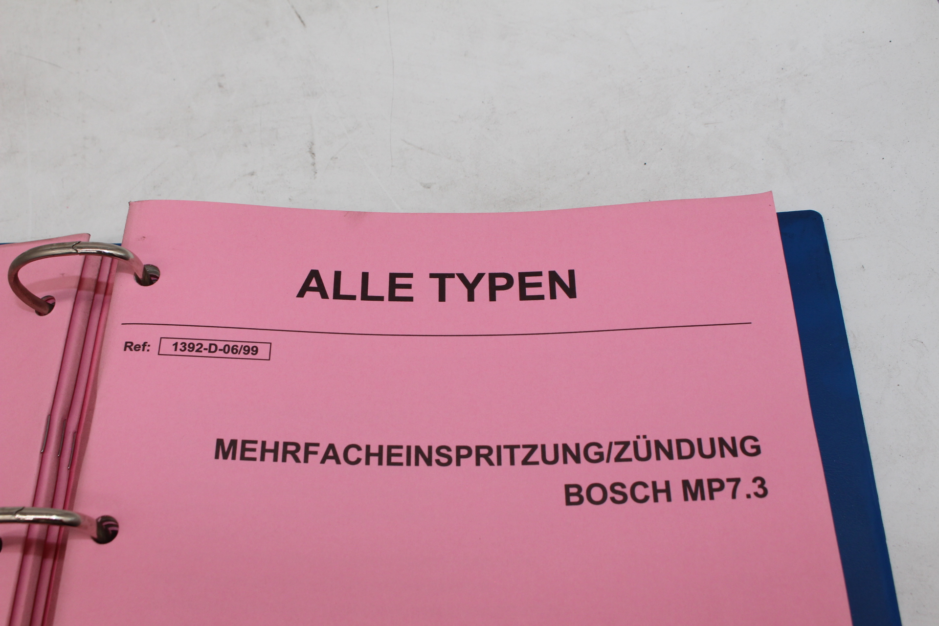 Original Peugeot Überholungsordner für Motoren TUD3, DW8, XU, TU5j4 & Getriebe BE4/5, BE3/5, BE3/6