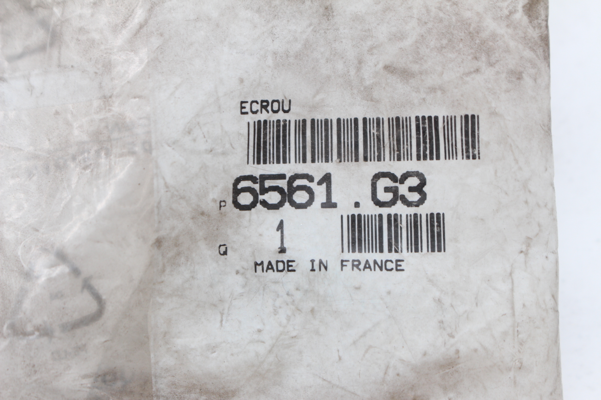 Peugeot / Citroen Mutter Antennenfuß 6561G3 NEU NOS NEW OEM