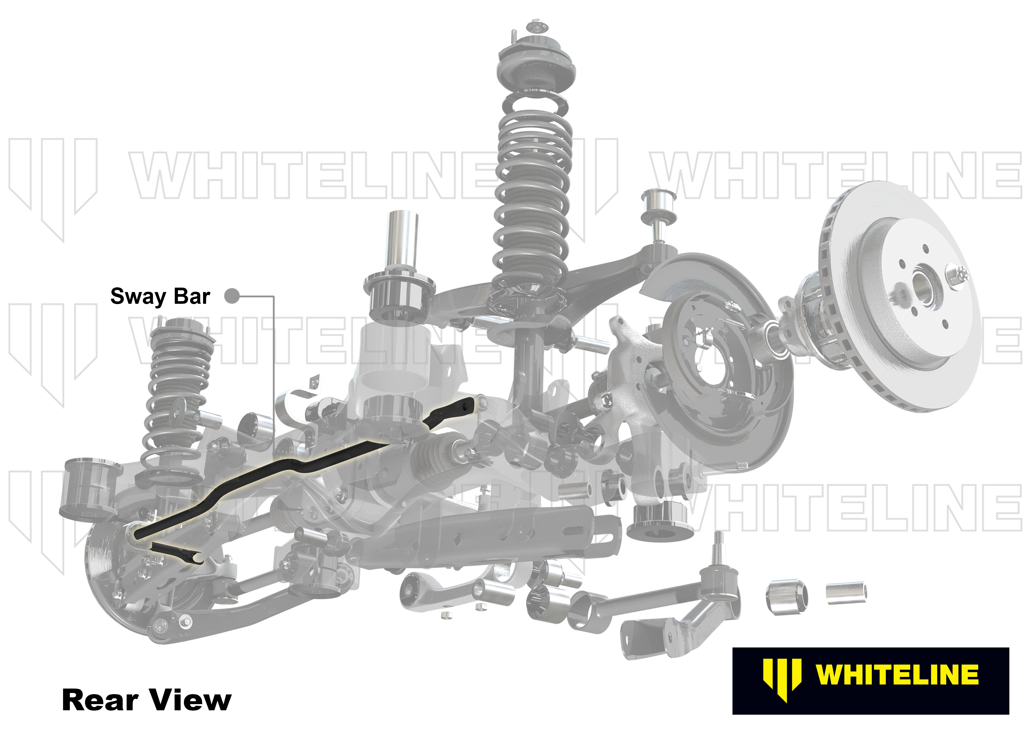 Whiteline Stabilisator - 18mm für Honda Accord CL/CM Accord Euro CL/CM