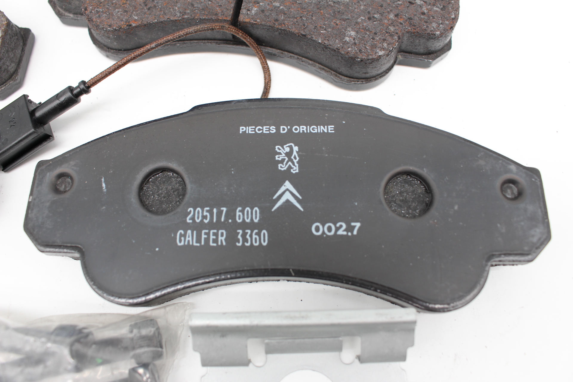 Peugeot Boxer 01-06 Bremsbeläge vorne 425244 NOS NEW OEM