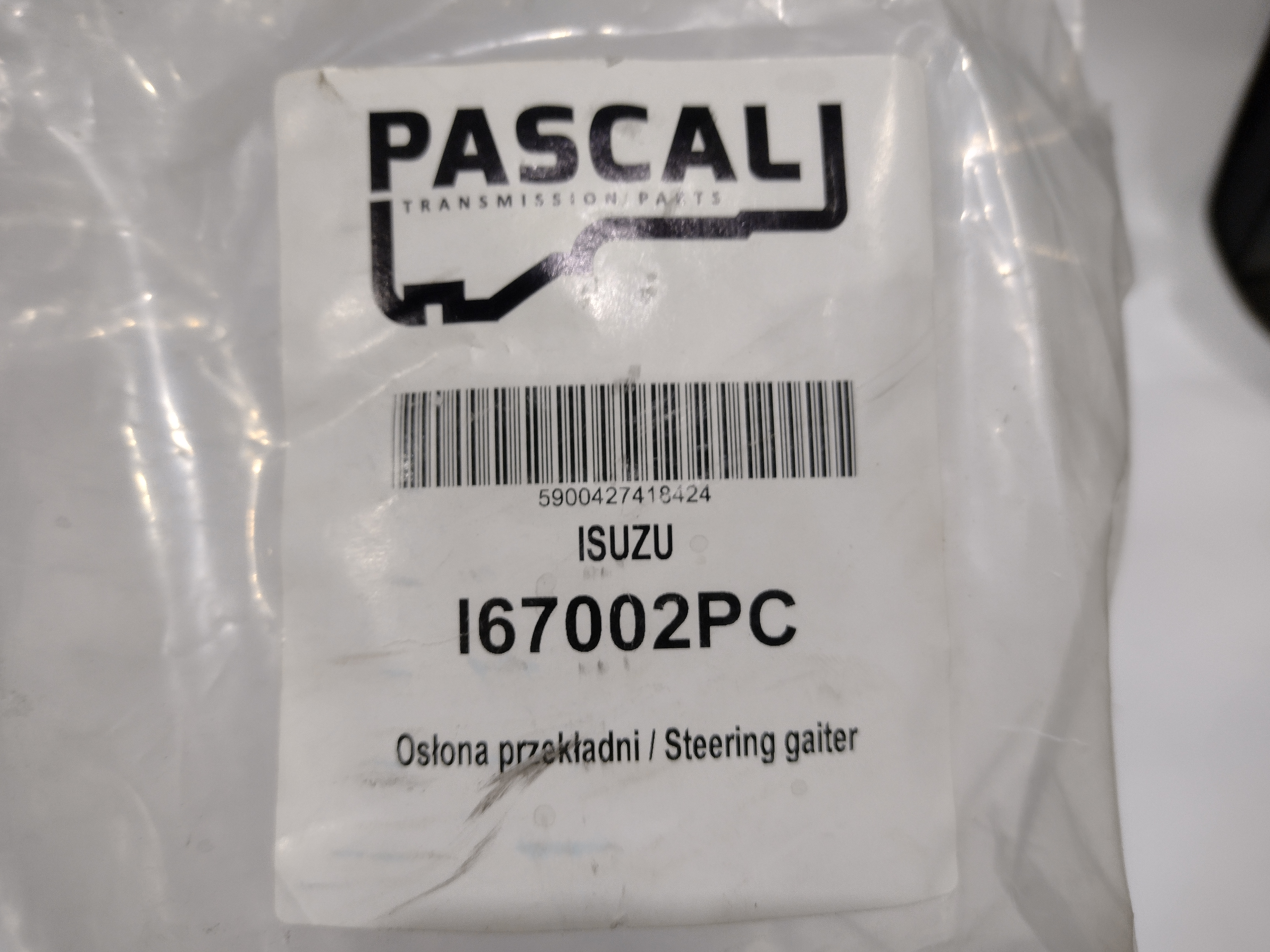 Pascal I67002PC - Faltenbalgsatz, Lenkung
