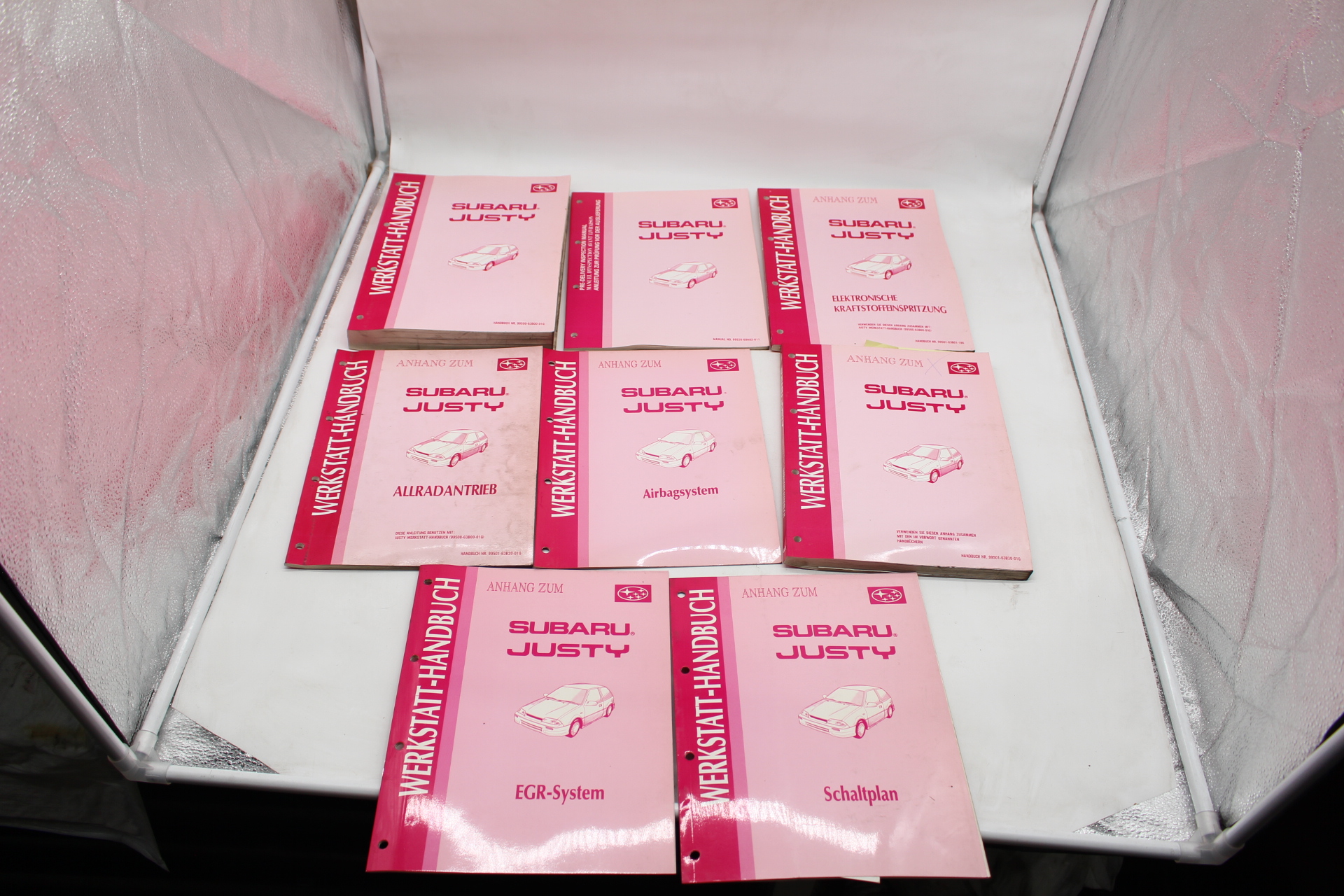 Original Reparaturhandbuch Werkstatthandbücher für SUBARU Justy ab 1995