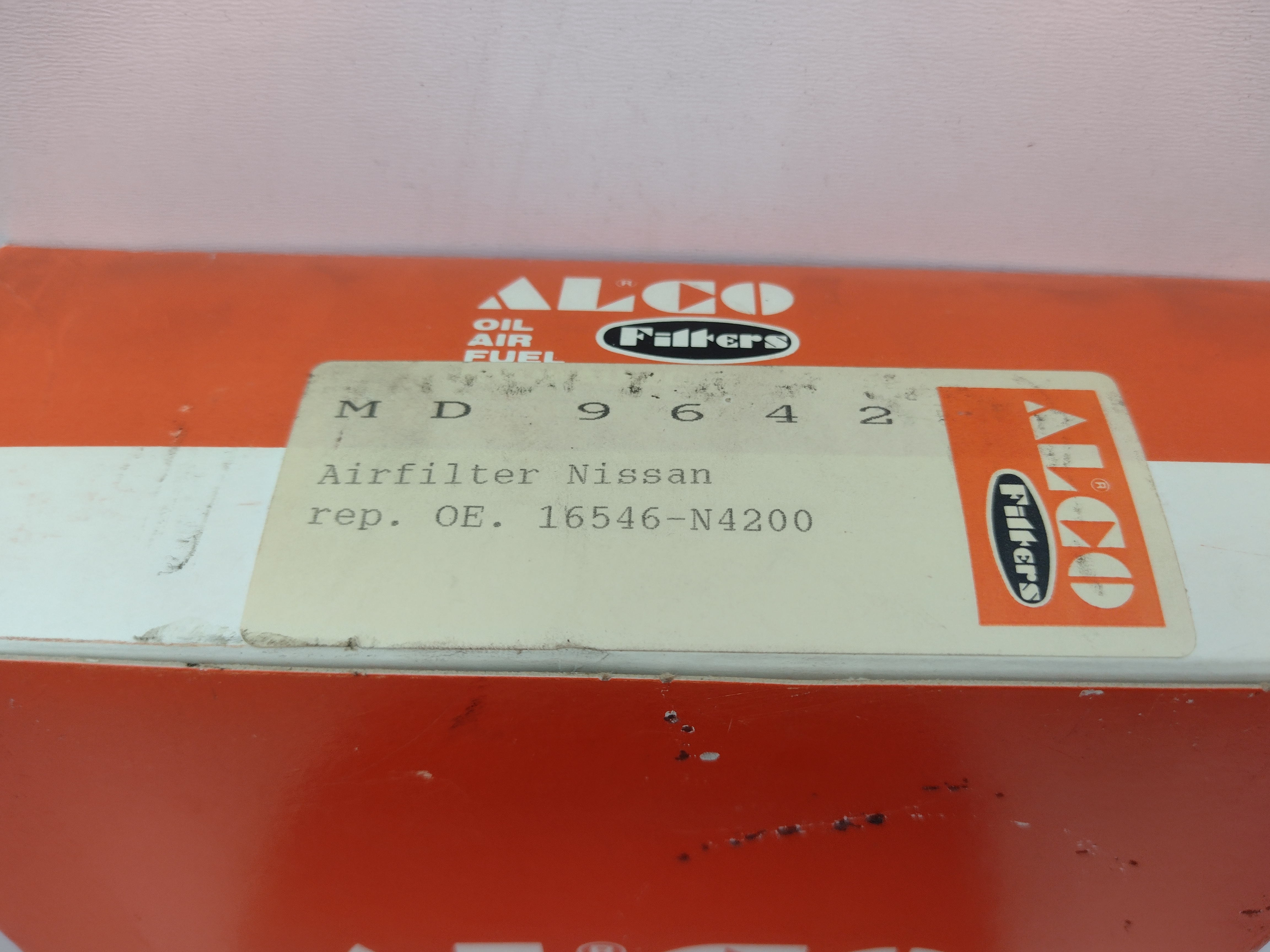 ALCO Luftfilter MD-9642 (MD9642) für SUBARU LEONE XT NISSAN 200SX 300ZX