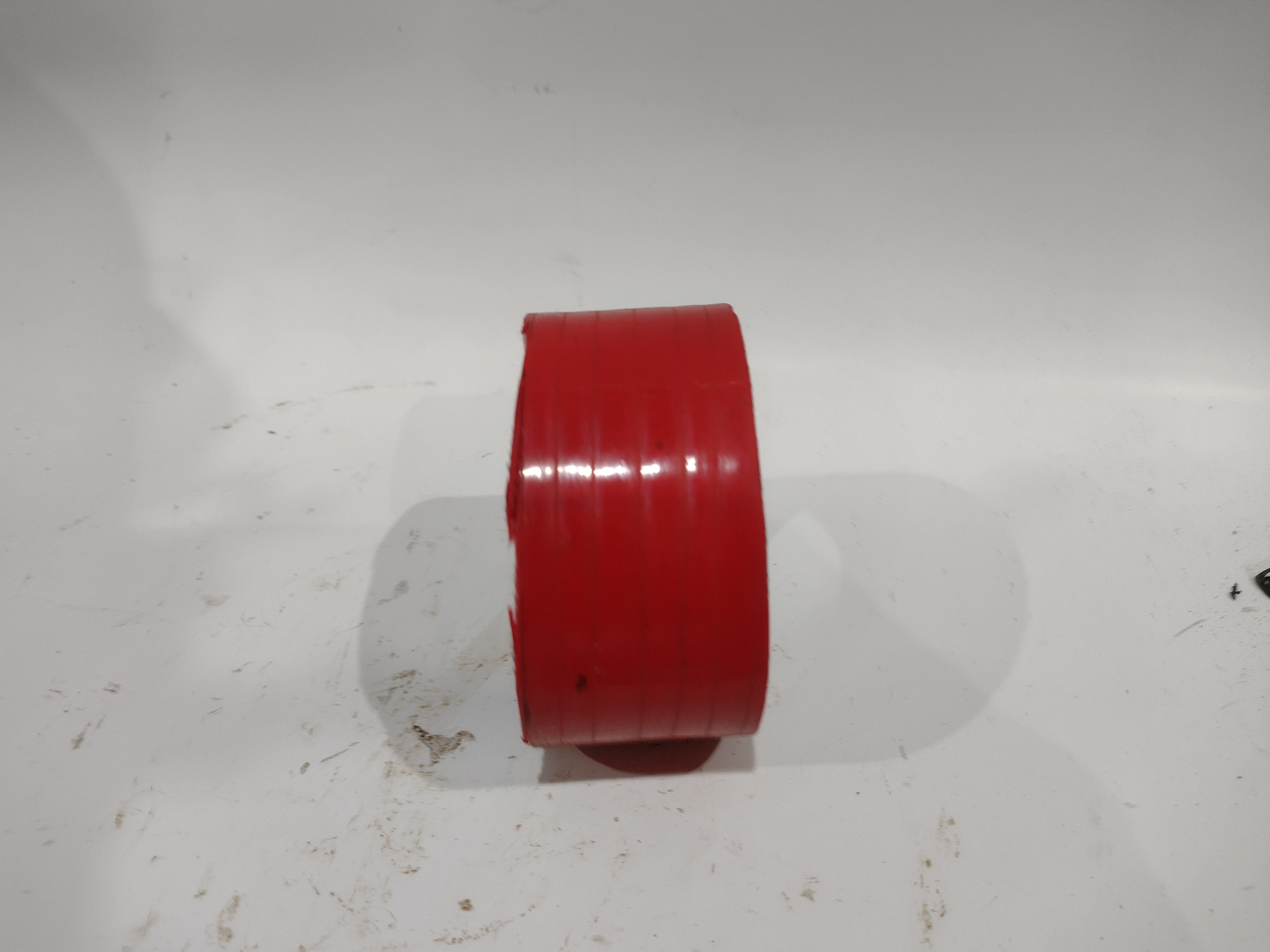 Silikon Verbinder Schlauch 81mm x 41mm in Rot Gebraucht