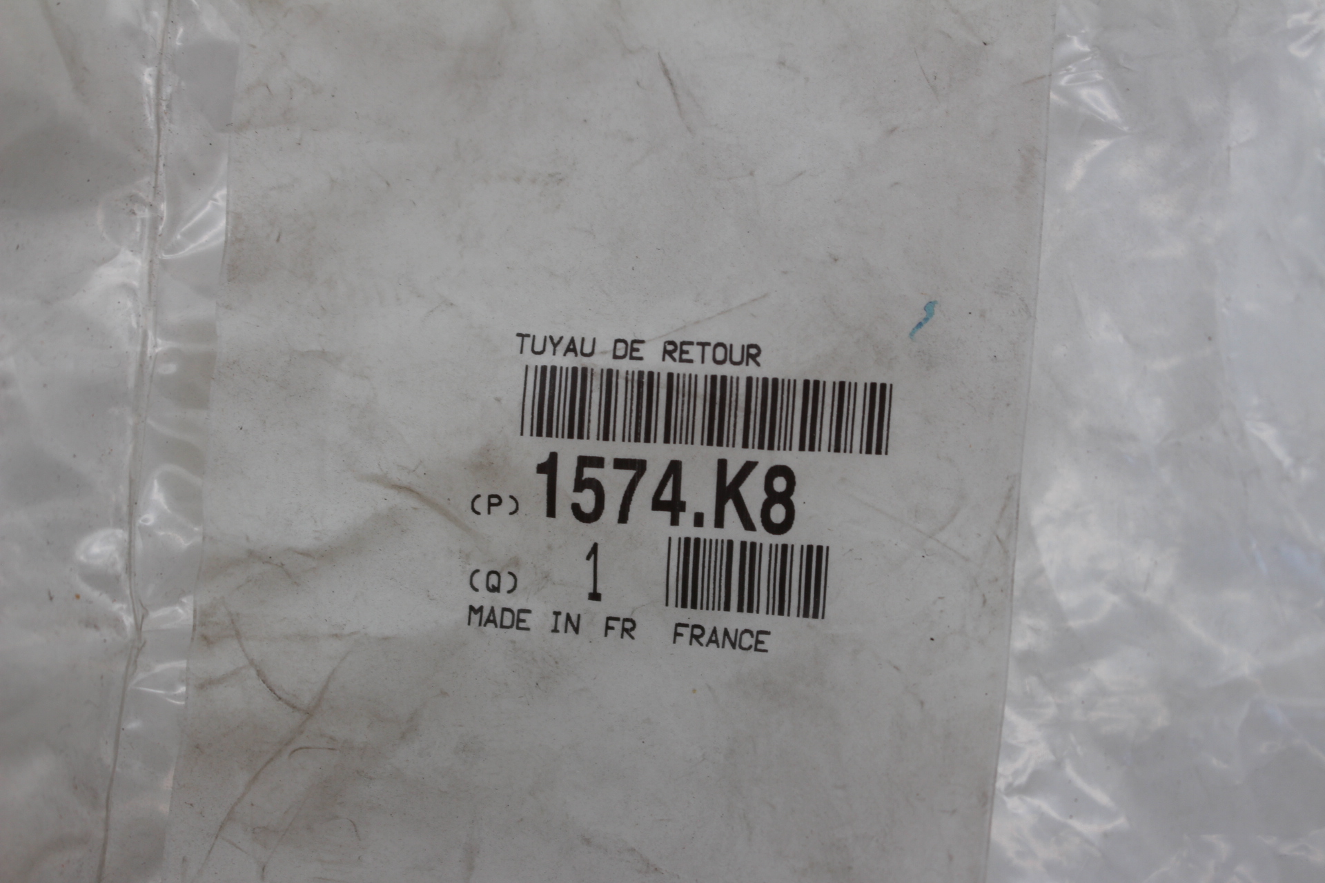 Peugeot / Citroen DIESEL RÜCKLAUFLEITUNG 1574K8 NEU NOS NEW OEM