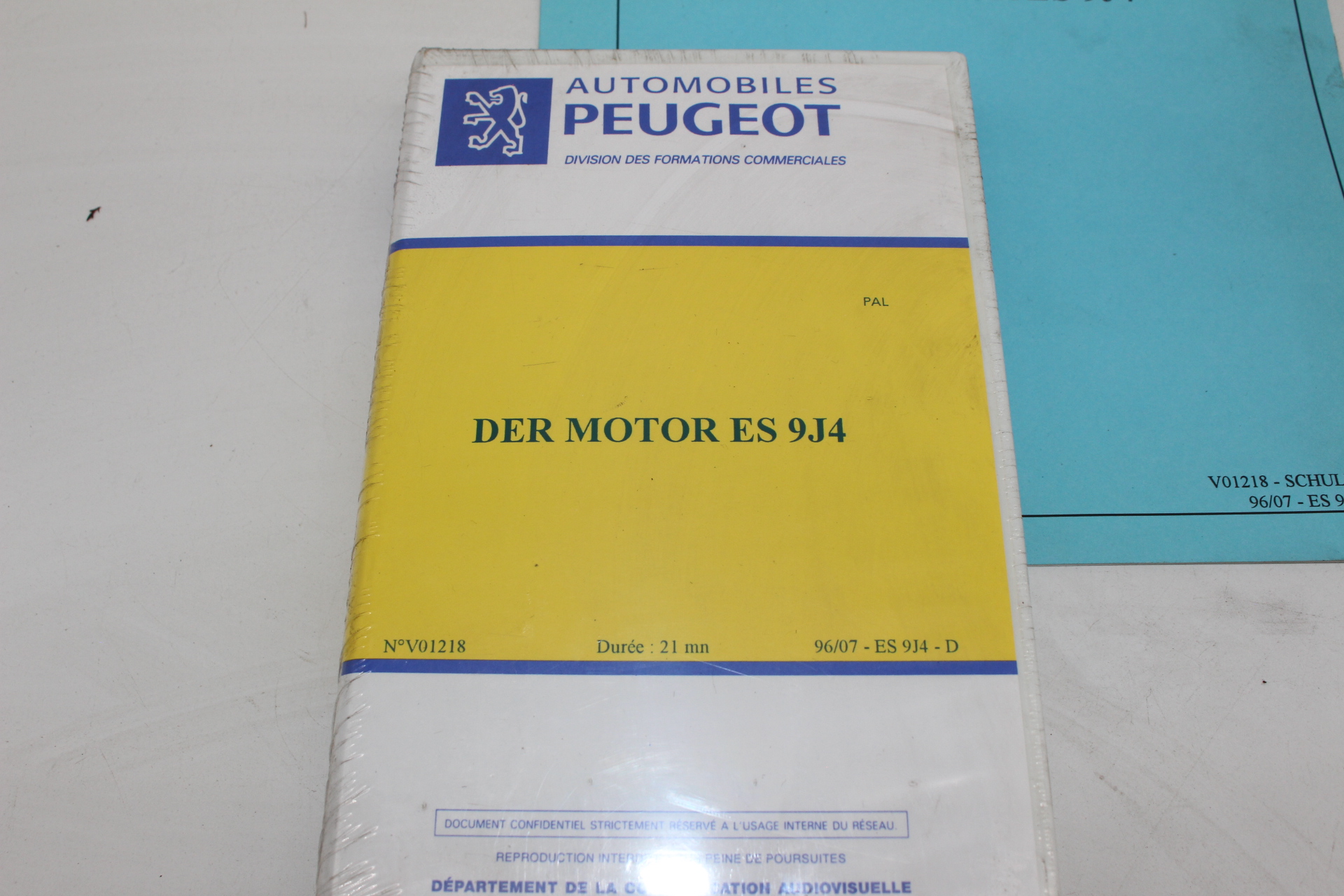 Peugeot Lehrvideokassette – DER MOTOR ES 9J4