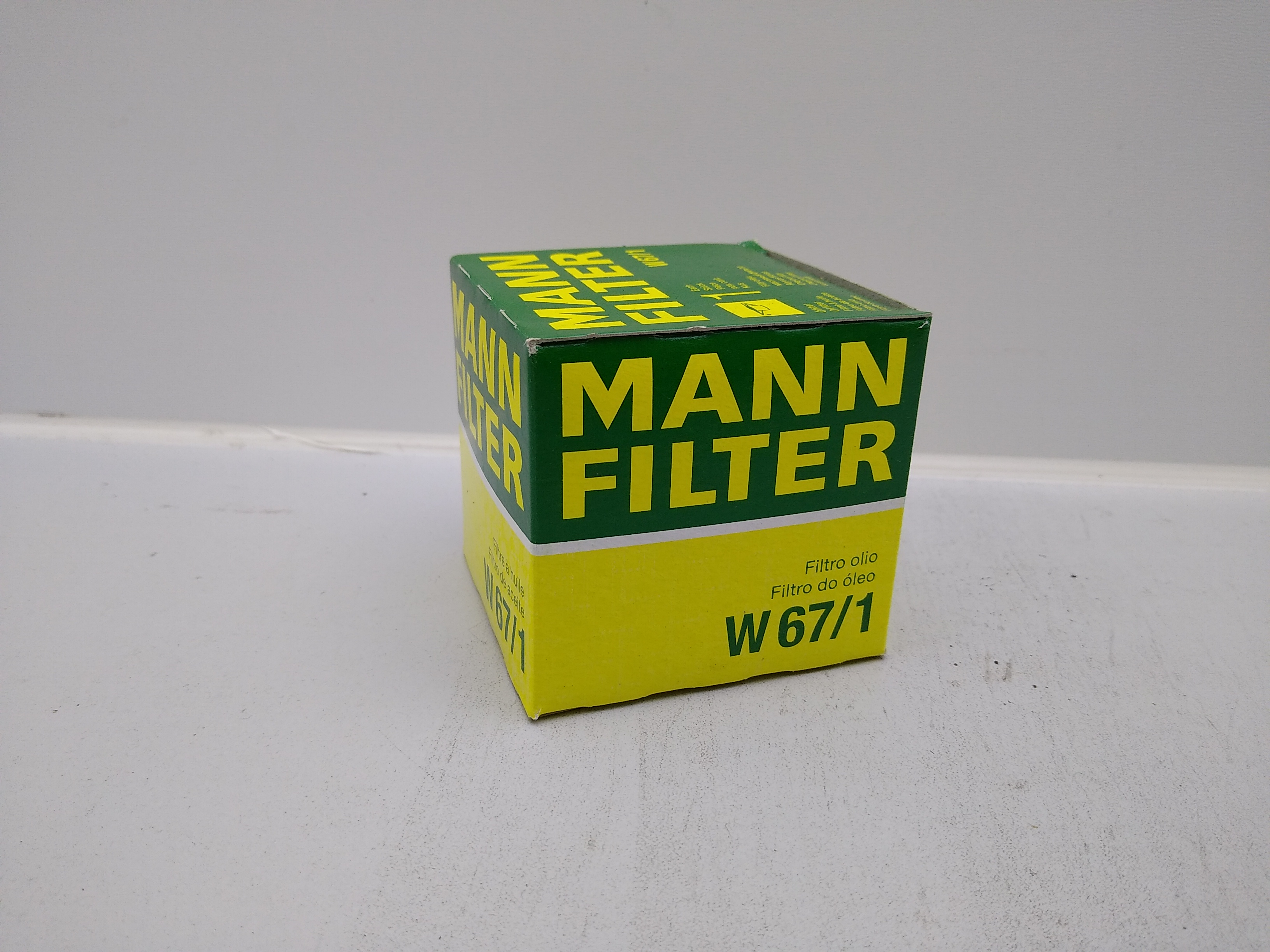 Mann Filter Ölfilter W67/1 für Subaru EJ Motoren Mann Filter Ölfilter W67/1 für Subaru EJ Motoren