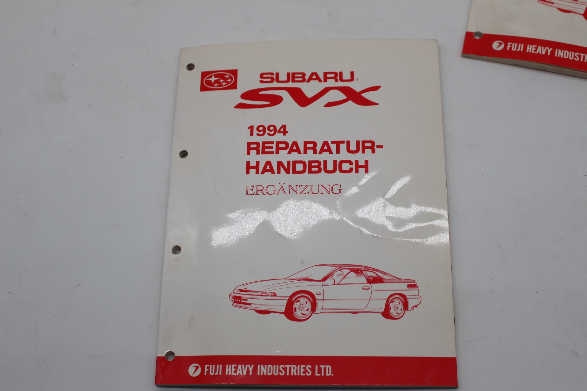 Original Reparaturhandbücher Ergänzung 1994 1996 für SUBARU SVX