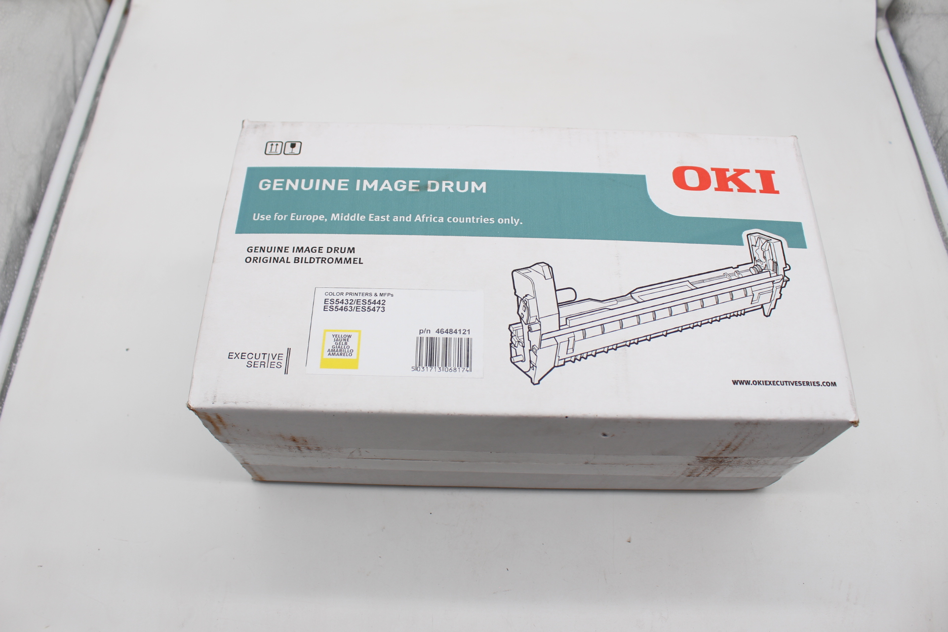 OKI 46484121 – Original Bildtrommel Gelb – 30.000 Seiten – für OKI ES5432DN / ES5442DN / ES5463DN MFP / ES5473MFP