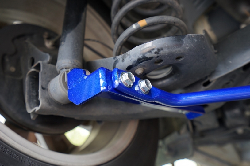Hardrace Zusatz Stabilisator hinten für Toyota Yaris / Vitz 3. XP150;