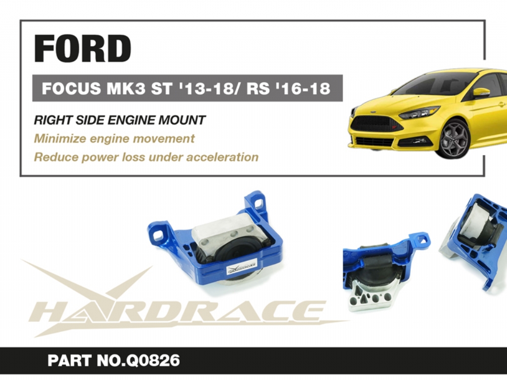 Hardrace rechts seitlich Motorlager für Ford Focus MK3