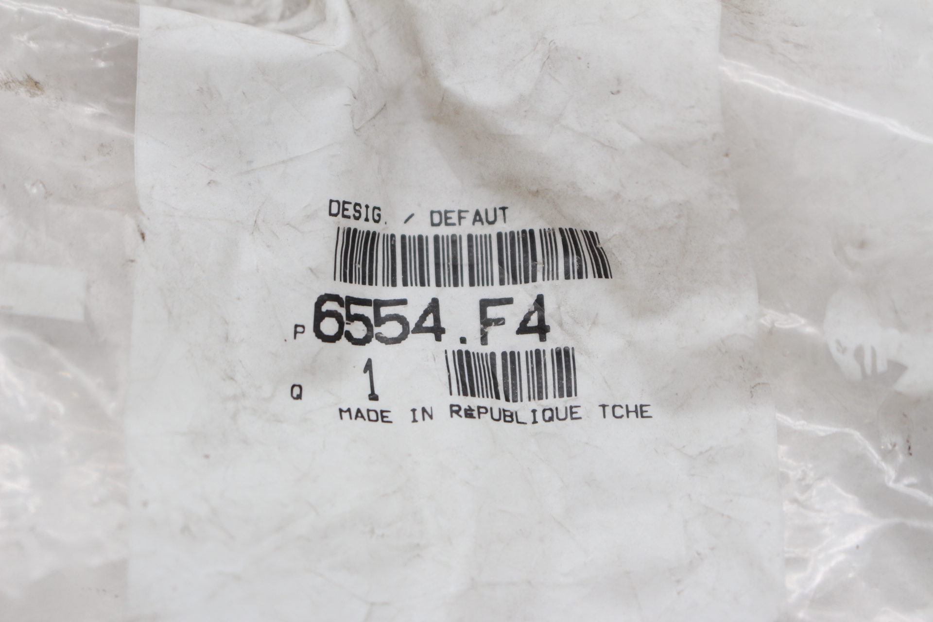 Peugeot / Citroen SCHALTER ESP 6554F4 NEU NOS NEW OEM