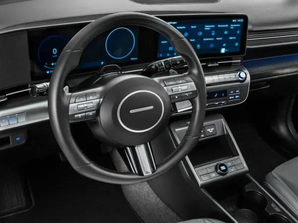 Lenkrad Inlay Piano Black Hyundai Kona SX2 BE014ADE00BL Blende