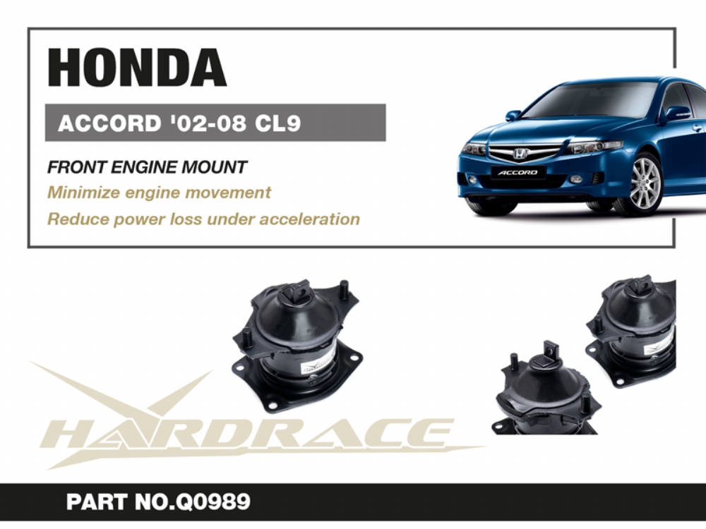 Hardrace Motorlager vorne für Honda Accord 7. CL7/8/9 (JP/EU-SPEC)
