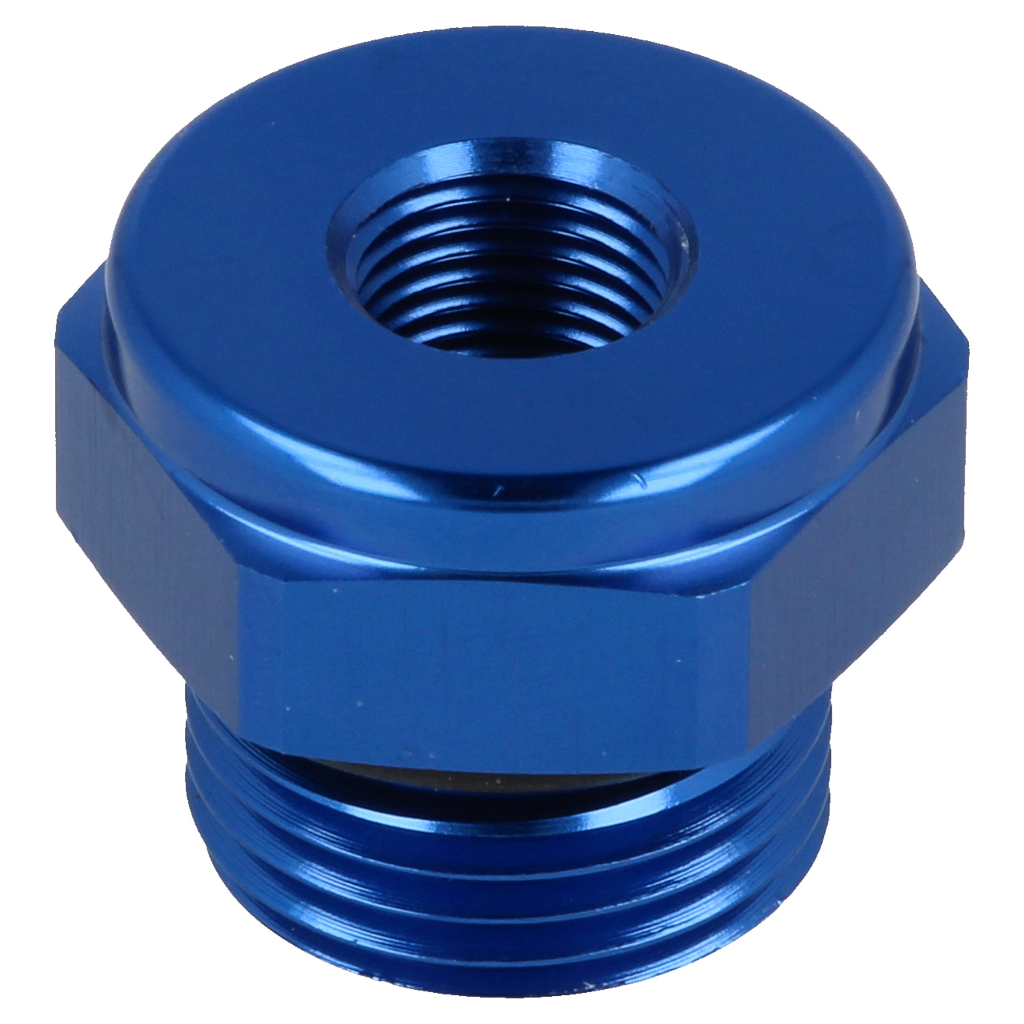 QSP Aluminium Blindstopfen Dash 8 / AN8 mit O-Ring 1/8 NPT