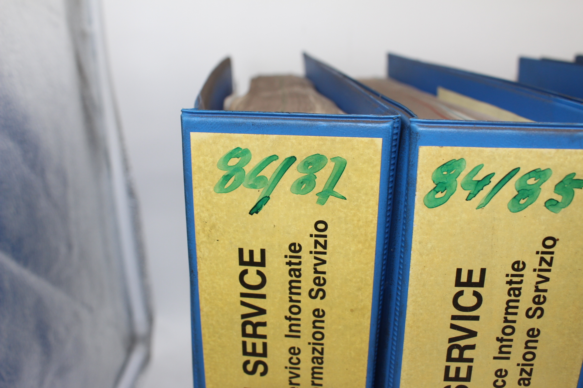 Original Peugeot Ordner „INFORMATION SERVICE“ 1985-2001 – Technische Infos & Wartung Sammlung RAR selten