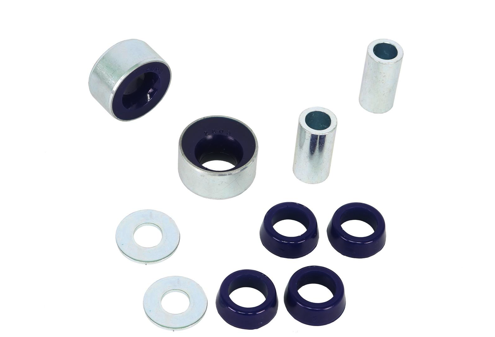 SuperPro Querlenker Buchse Set einfach Offset unten für Subaru Impreza GE/GH Forester SH/SJ Crosstrek GU / Exiga YA