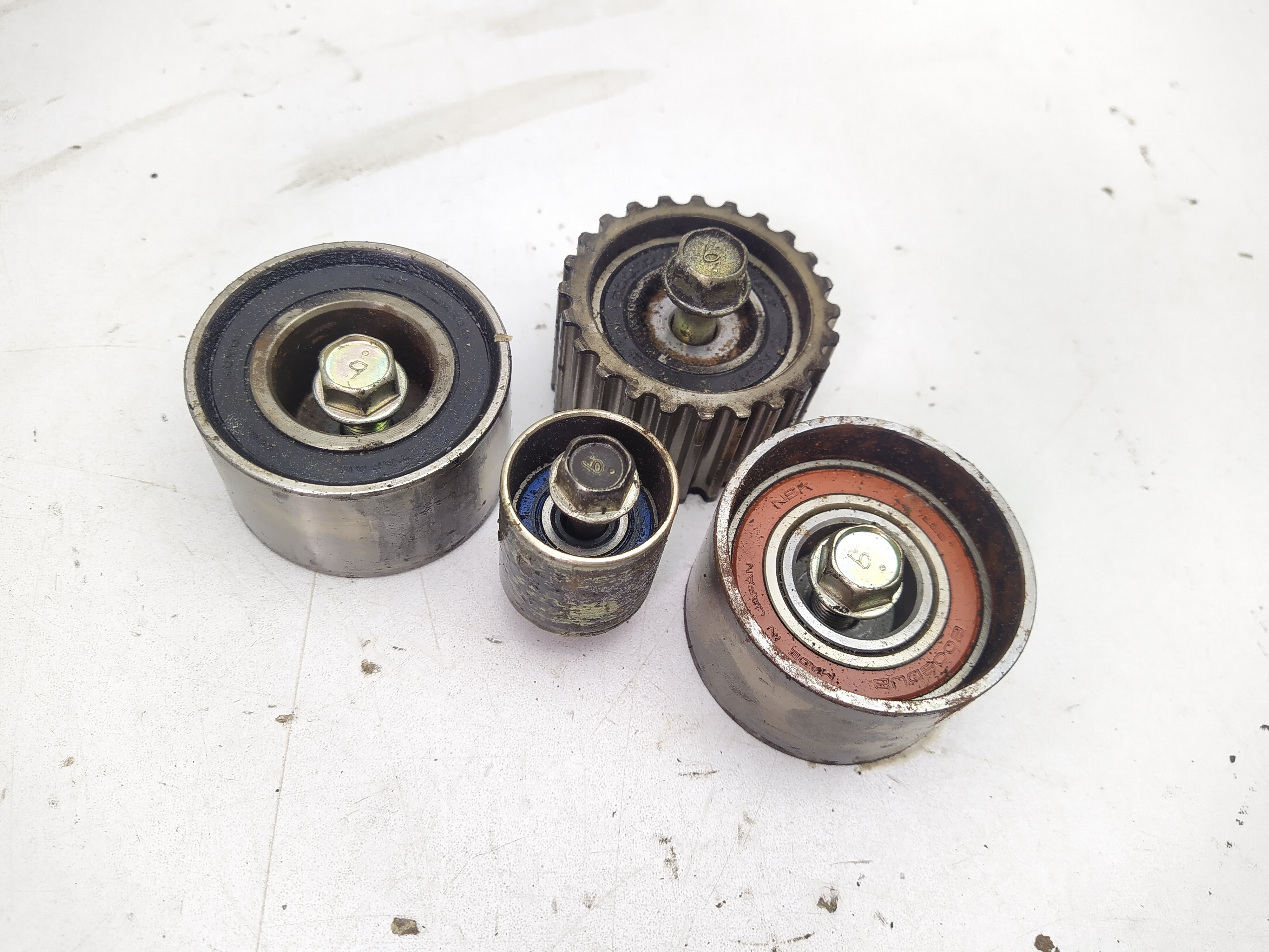 Zahnriemenrollen passend für Subaru Impreza Turbo GT WRX STI  Ej205 Turbomotor Zahnriemenrollen passend für Subaru Impreza Turbo GT WRX STI  Ej205 Turbomotor