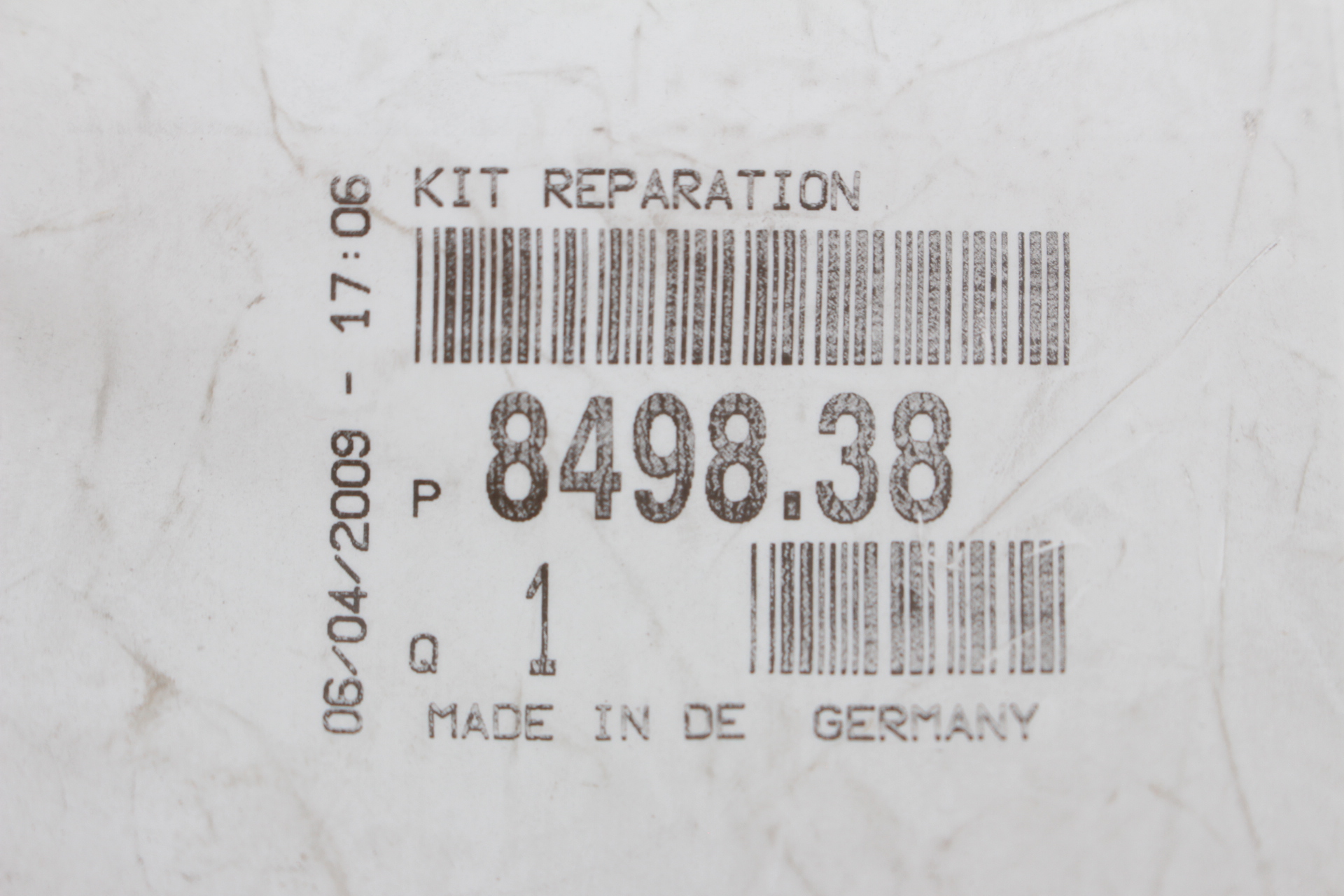 Peugeot / Citroen KIT REPARATUR 849838 NEU NOS NEW OEM