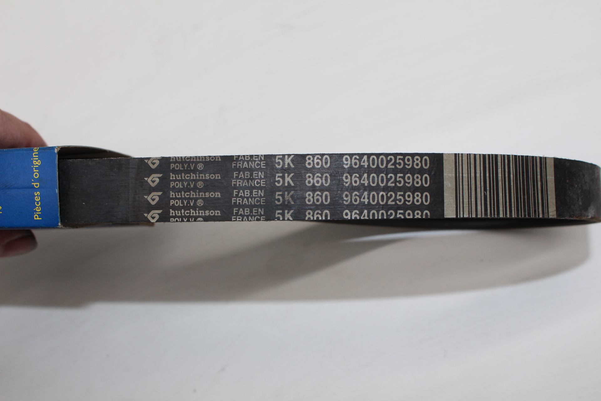 Peugeot Keilrippenriemen 5PK860 4007AY NEU NOS NEW 